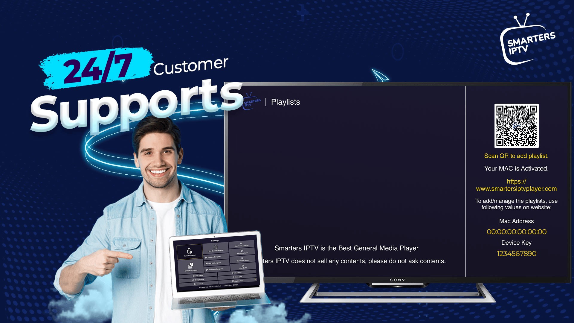 Smarters IPTV screenshot