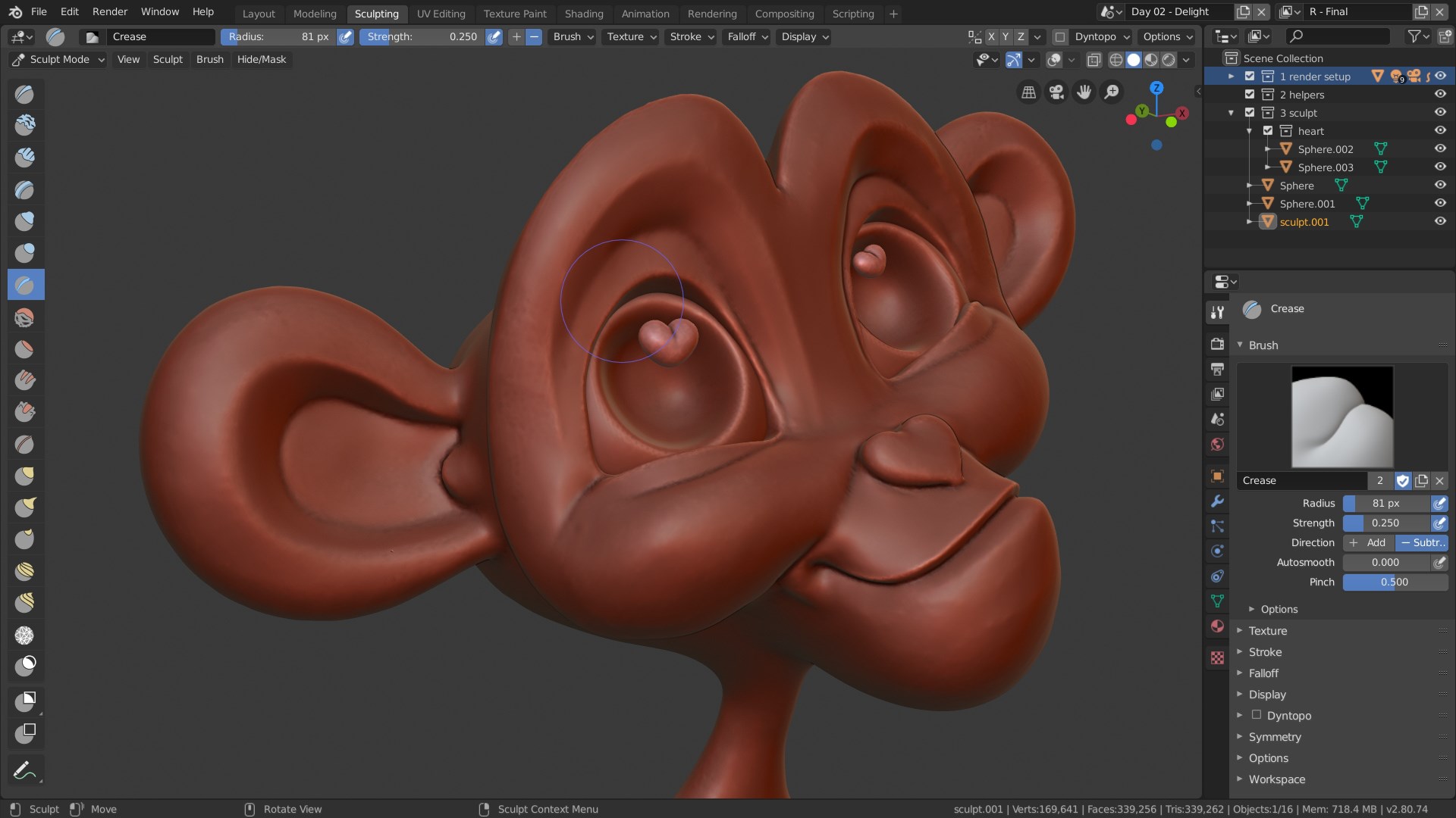 Blender screenshot