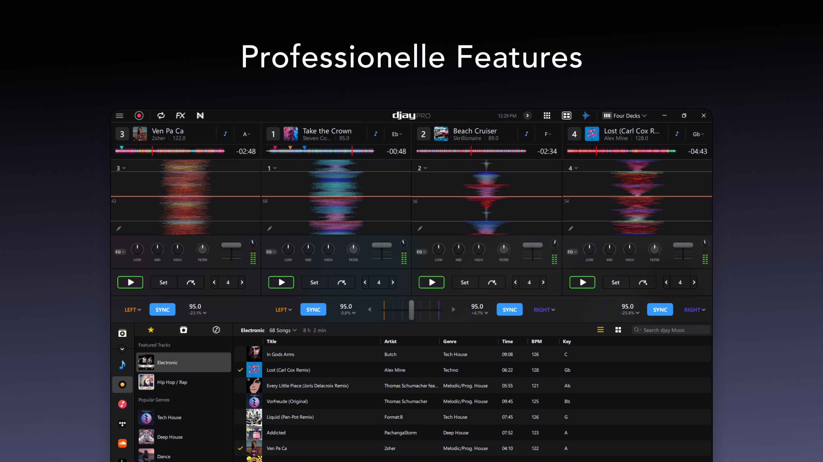 djay Pro - DJ App & AI Mixer Screenshot