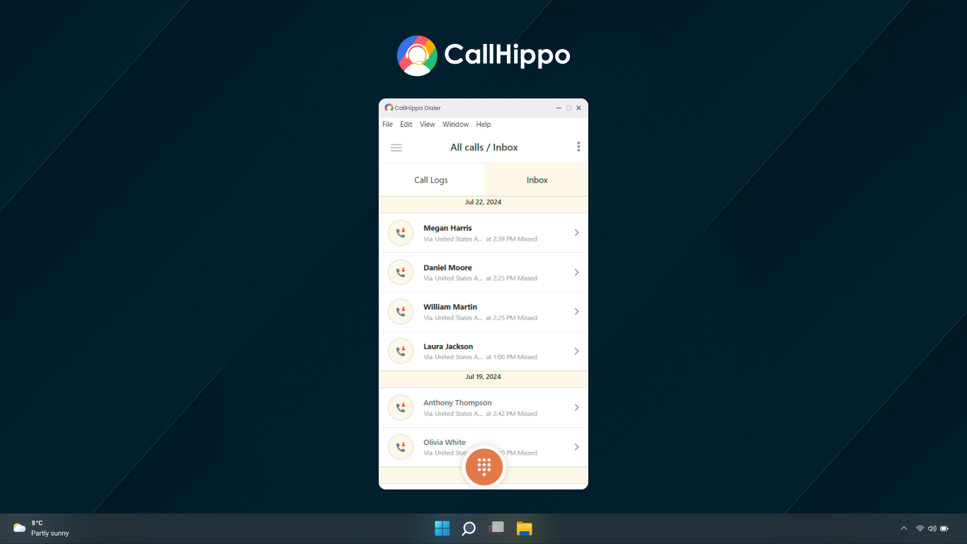 CallHippo Screenshot