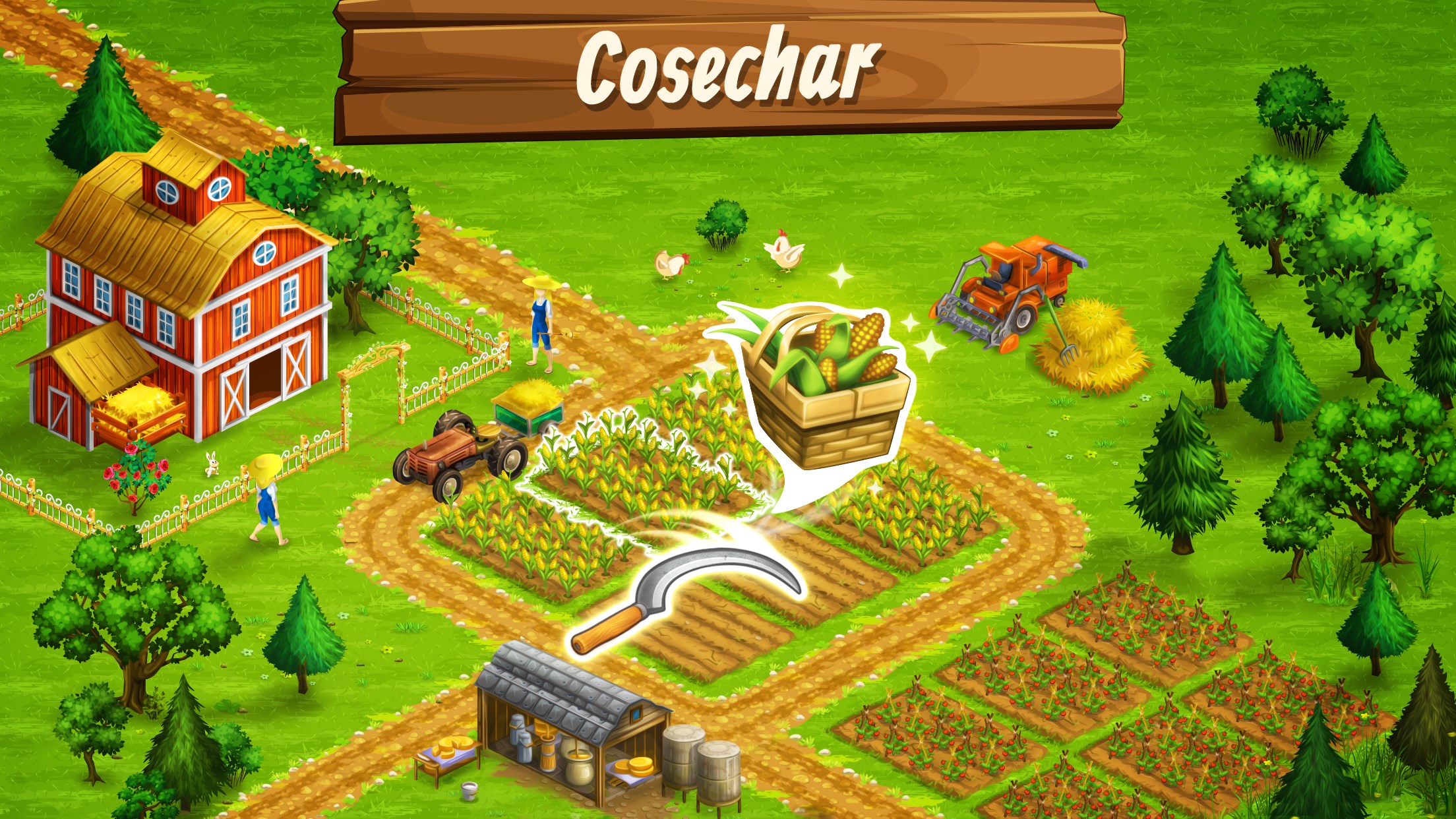 Captura de pantalla de Goodgame Big Farm