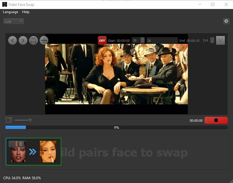 AI Video Faceswap screenshot