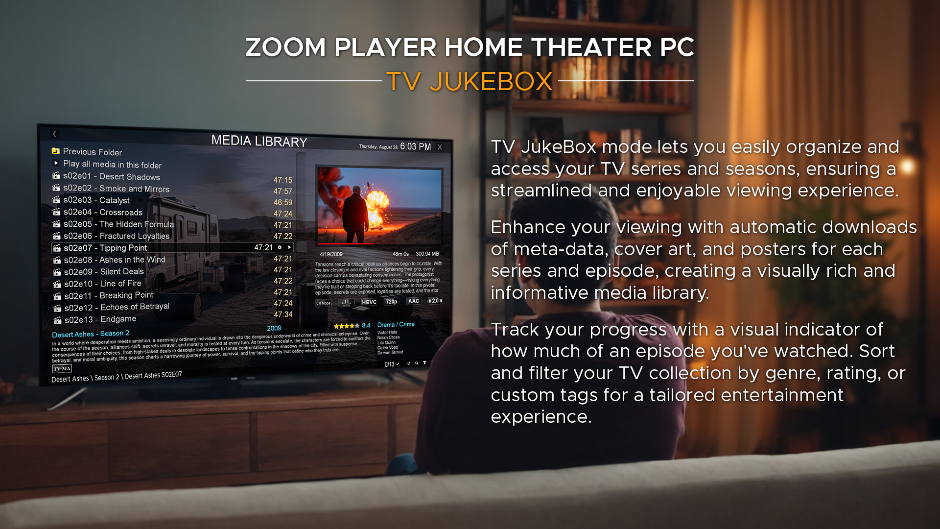 Zoom Player screenshot