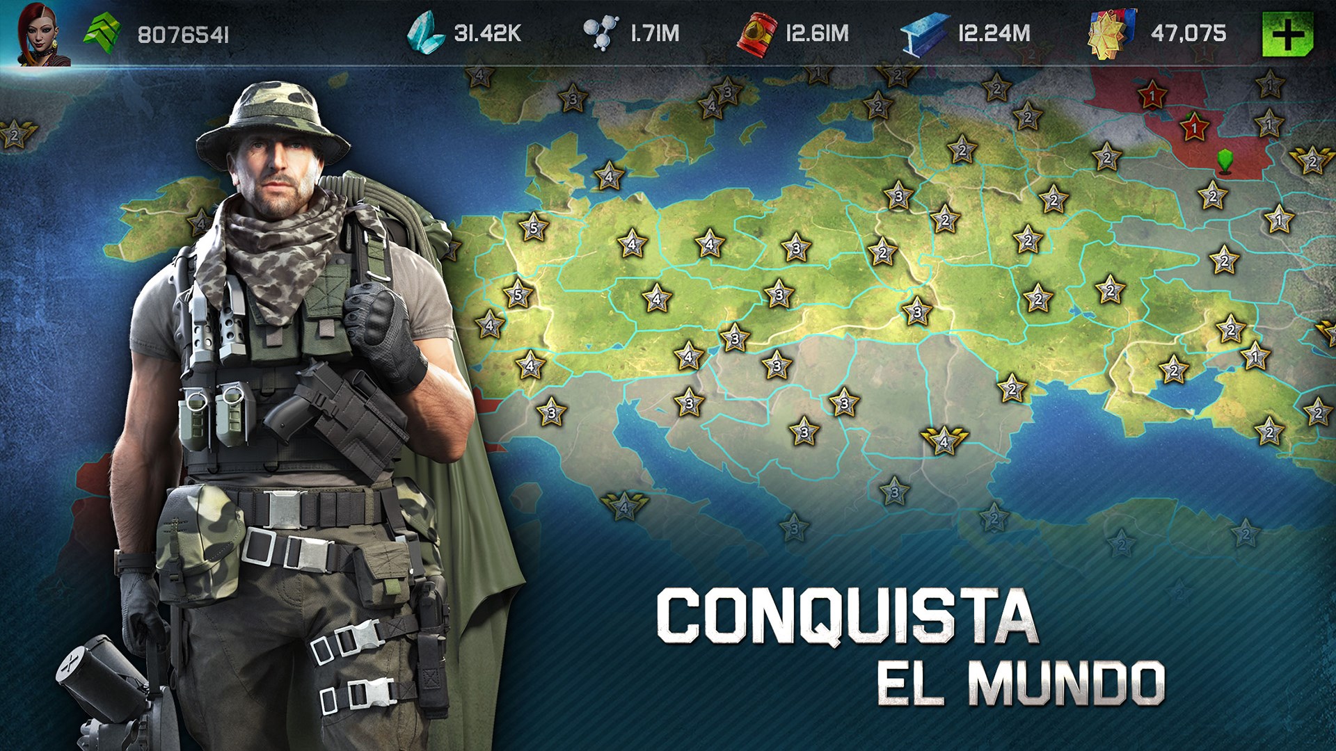 Captura de pantalla de War Planet Online: Global Conquest