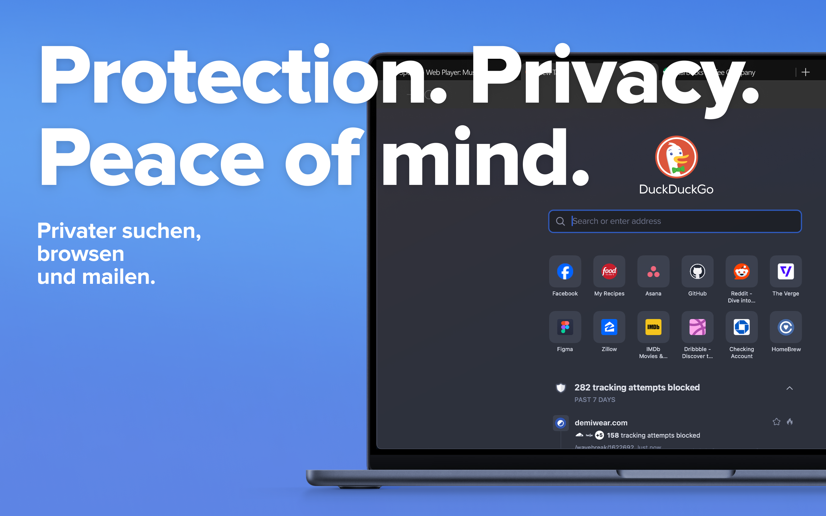 DuckDuckGo, Duck.ai (optional) Screenshot