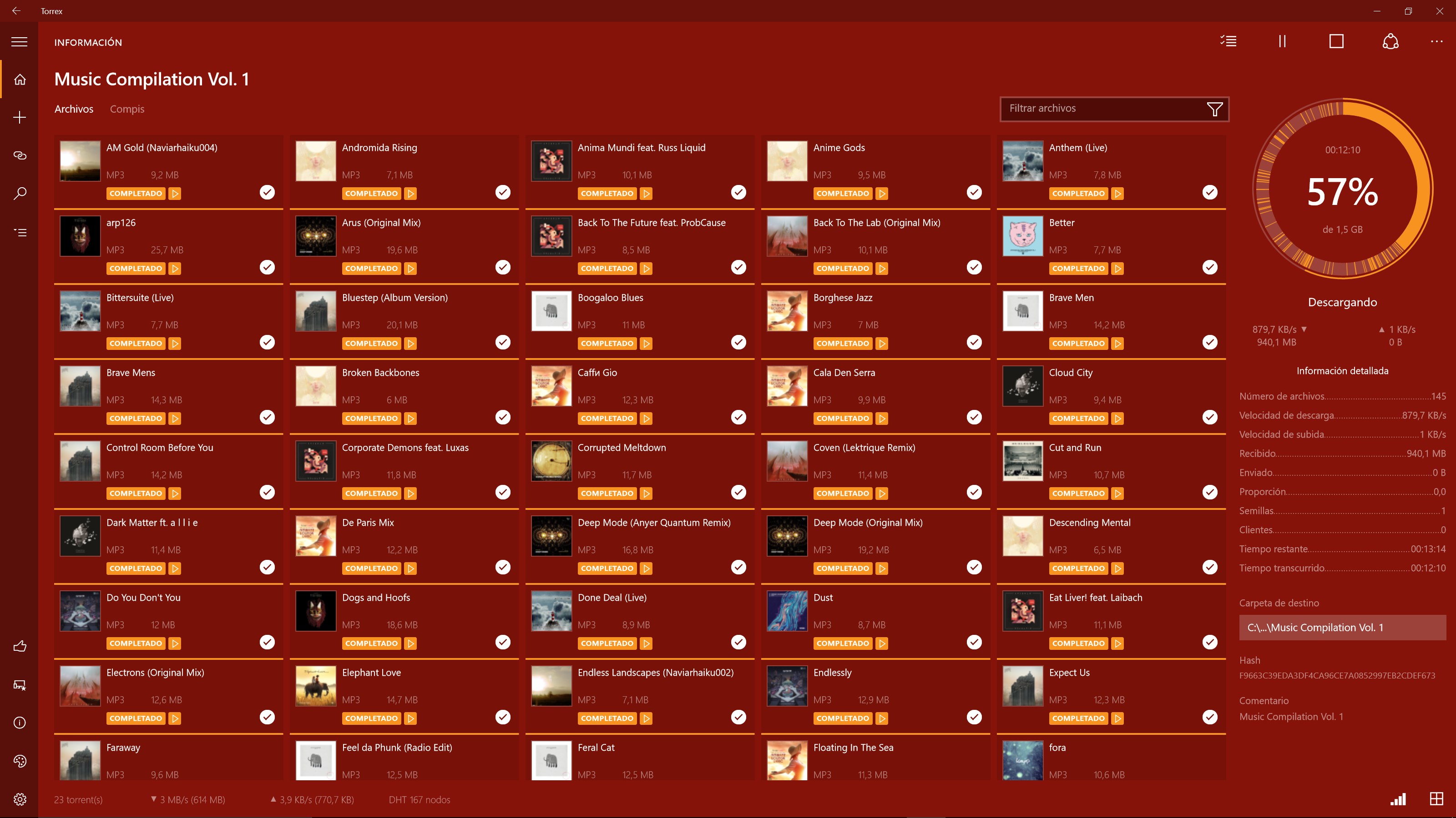 Captura de pantalla de Torrex Pro - Torrent Downloader