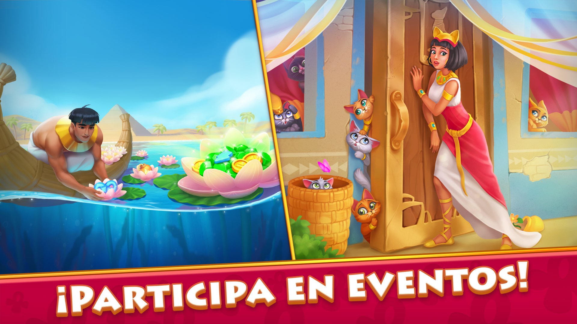Captura de pantalla de Cradle of Empires: juegos de combinar 3. Match 3 Puzzle