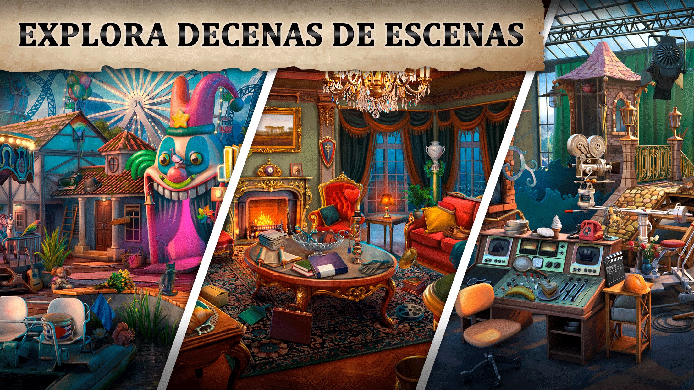 Captura de pantalla de Buscar y Encontrar Objetos Ocultos: Aventura y Misterio en Coastal Hill