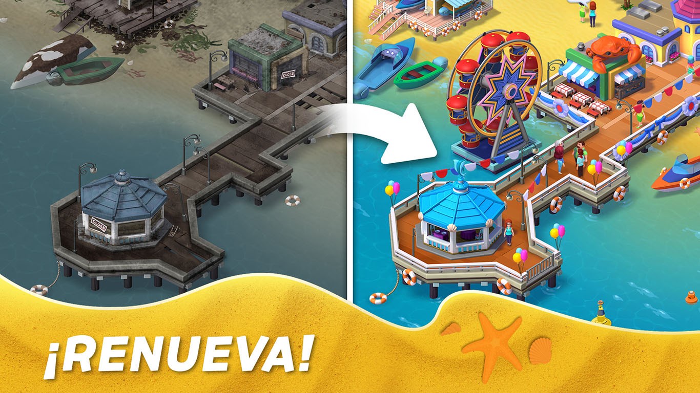 Captura de pantalla de Match Town Makeover