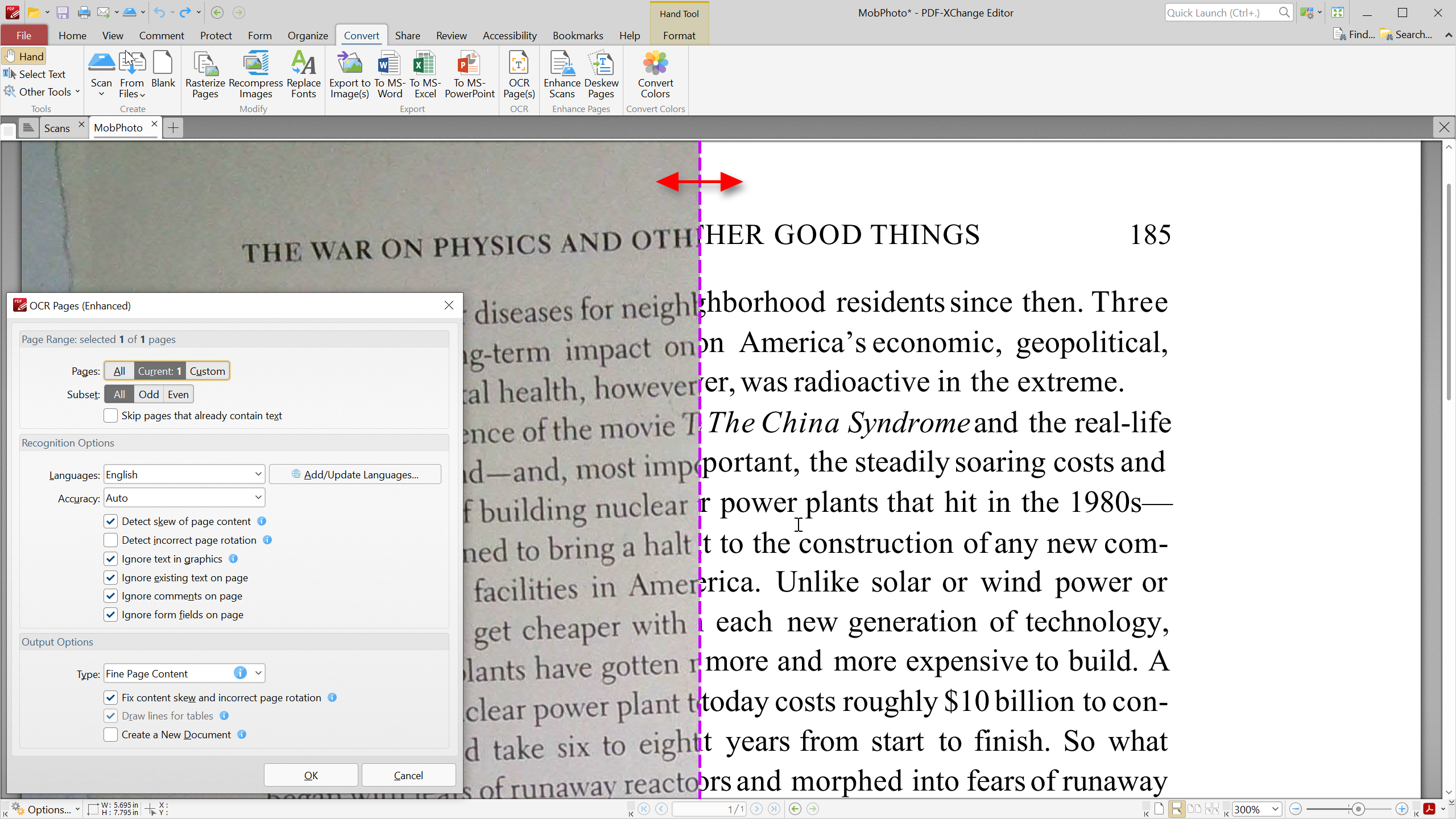 Captura de pantalla de PDF-XChange Editor