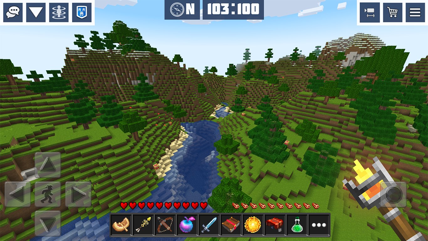 PlanetCraft: Block Craft Games screenshot