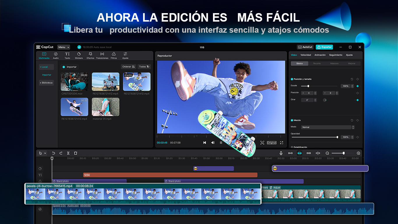 Captura de pantalla de CapCut
