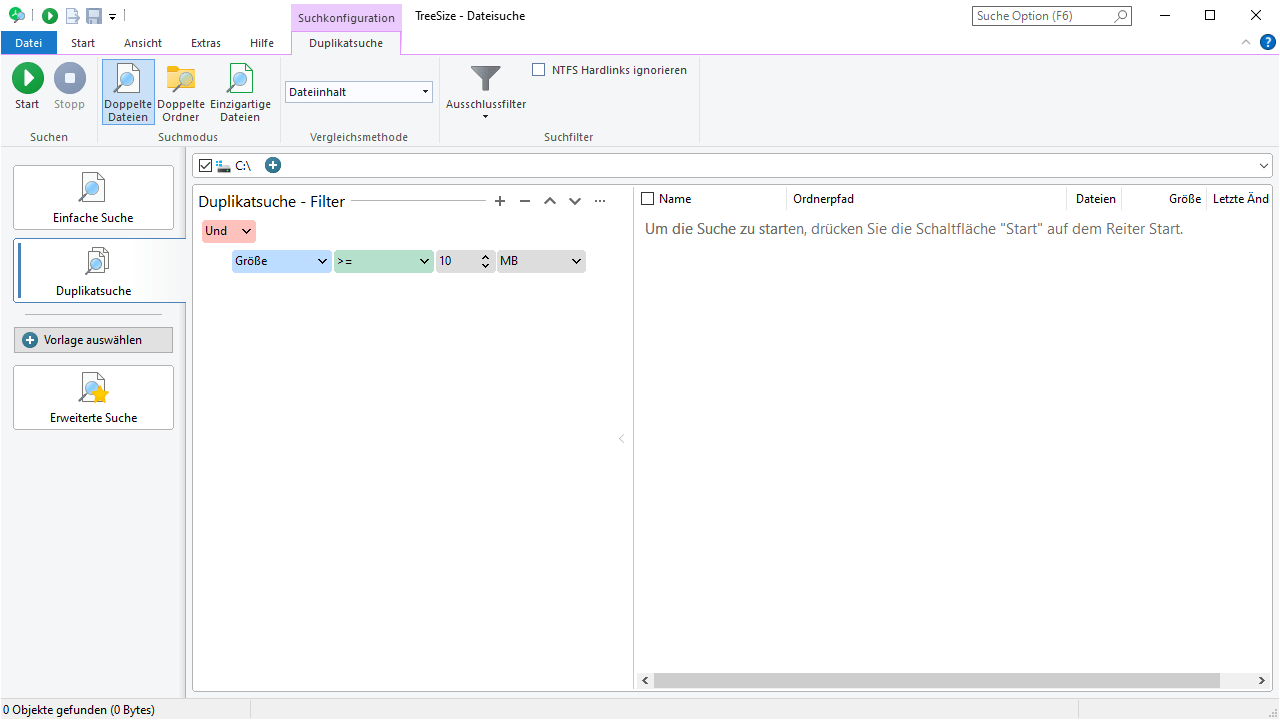 TreeSize Screenshot