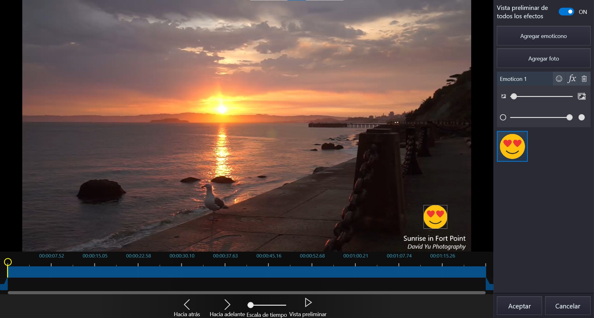 Captura de pantalla de Movie Maker - Video Editor