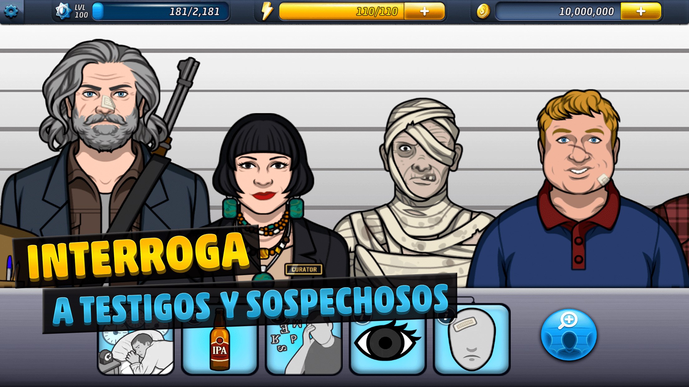 Captura de pantalla de Criminal Case: Supernatural