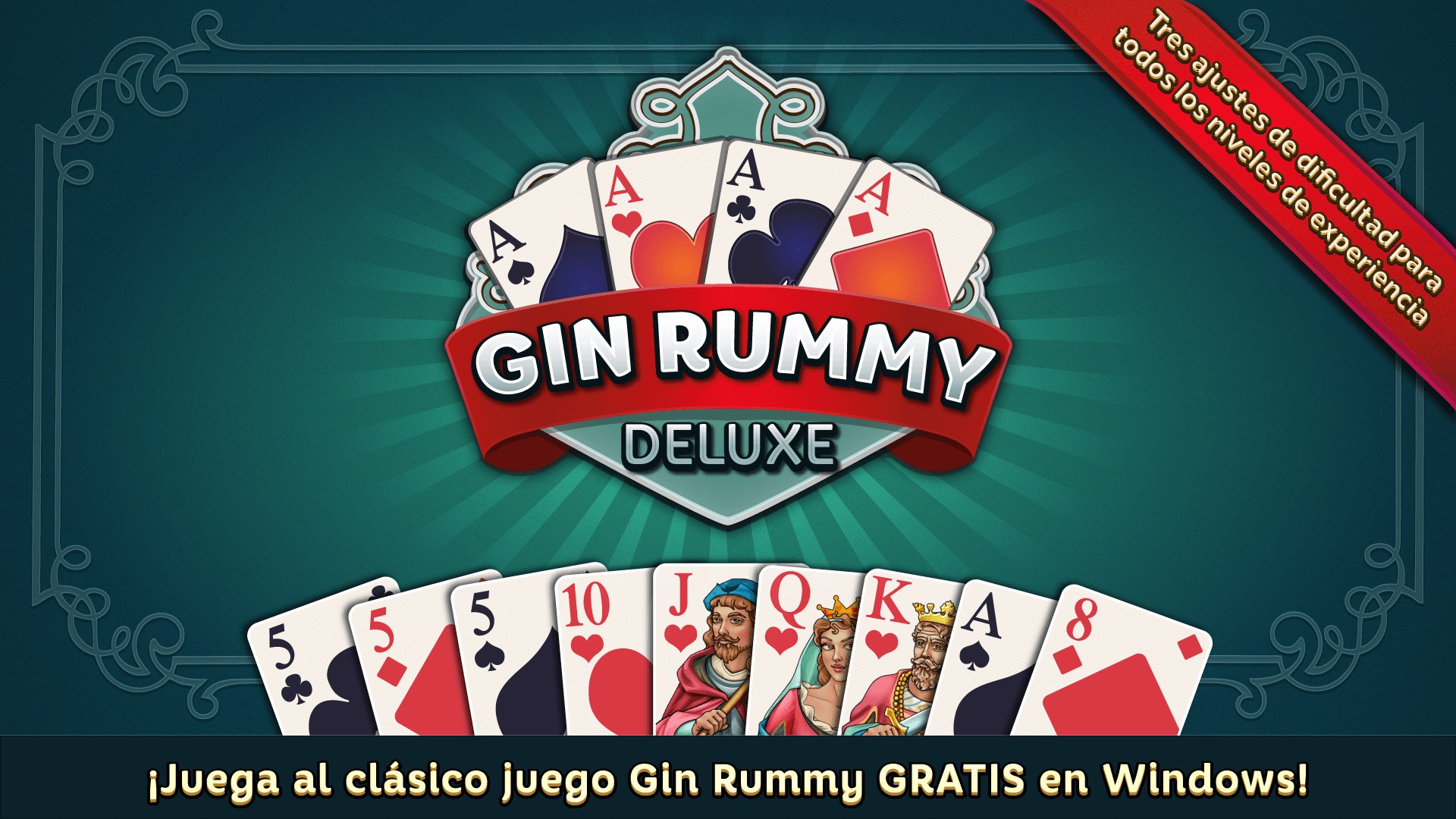 Captura de pantalla de Gin Rummy Deluxe