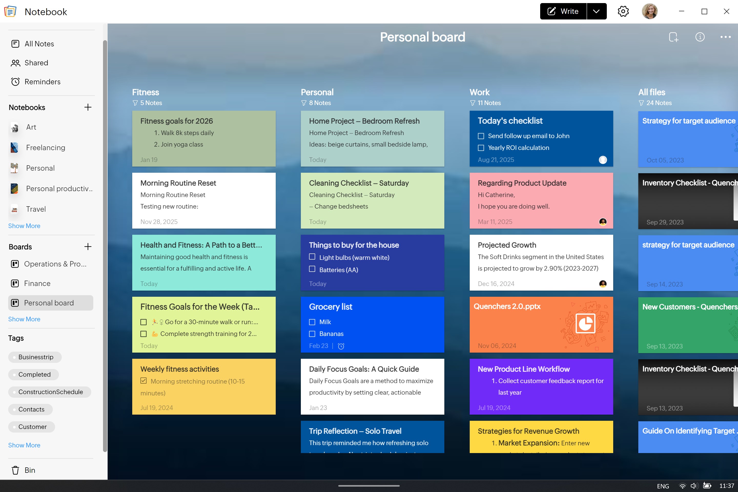 Notebook - Notes & To-Do Screenshot