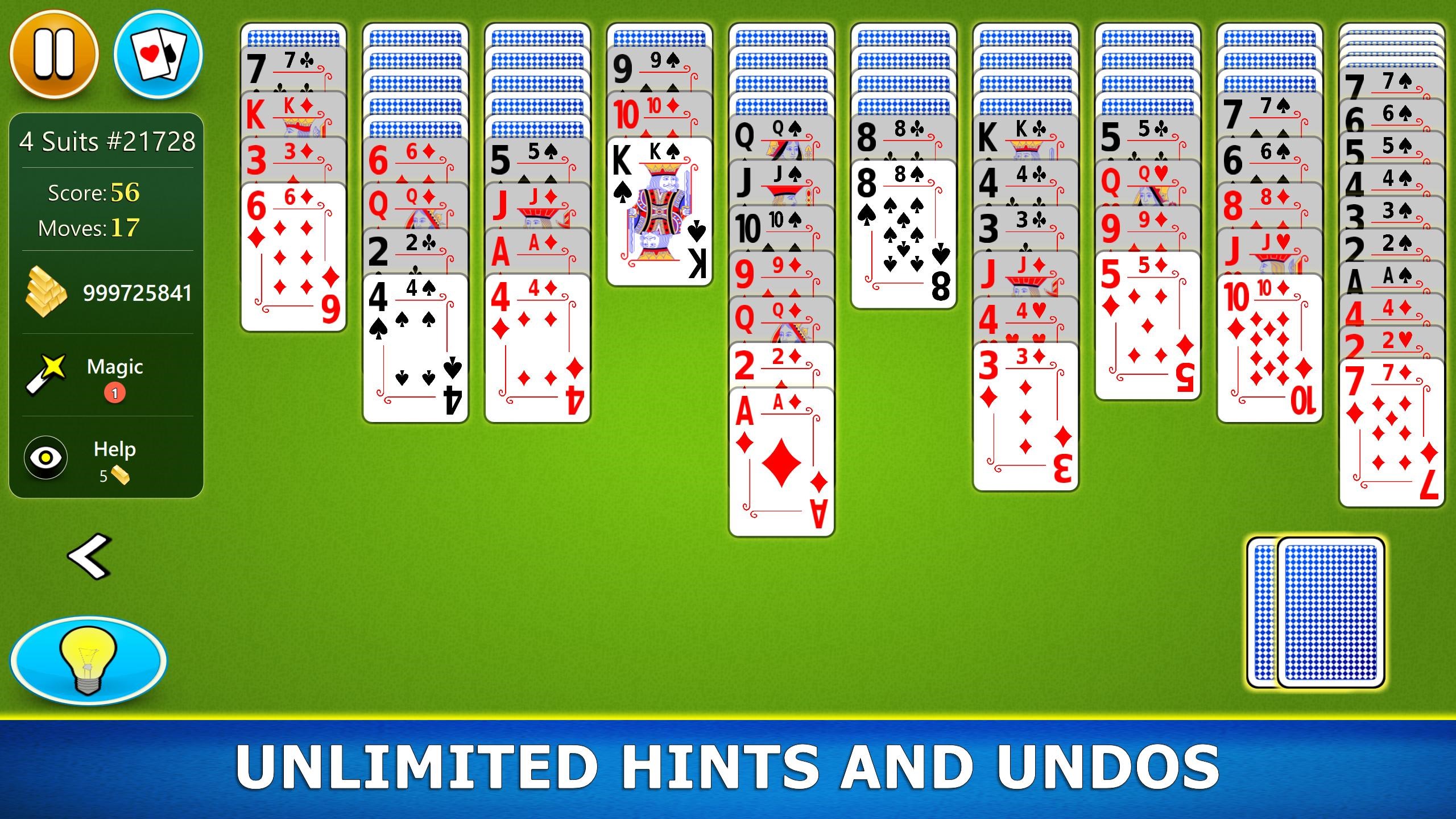 Spider Solitaire Mobile screenshot