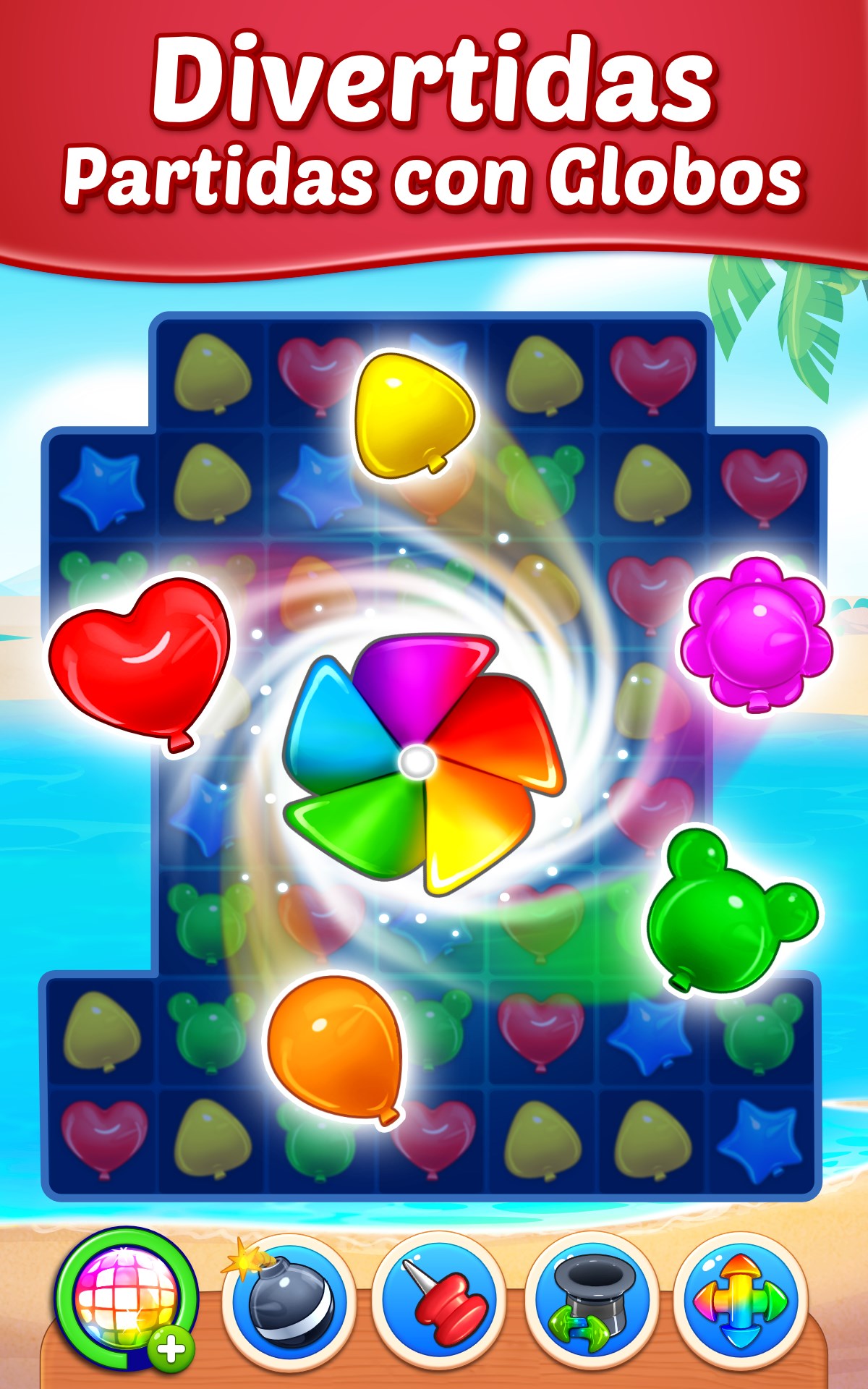 Captura de pantalla de Paraíso de globos - Balloon Paradise