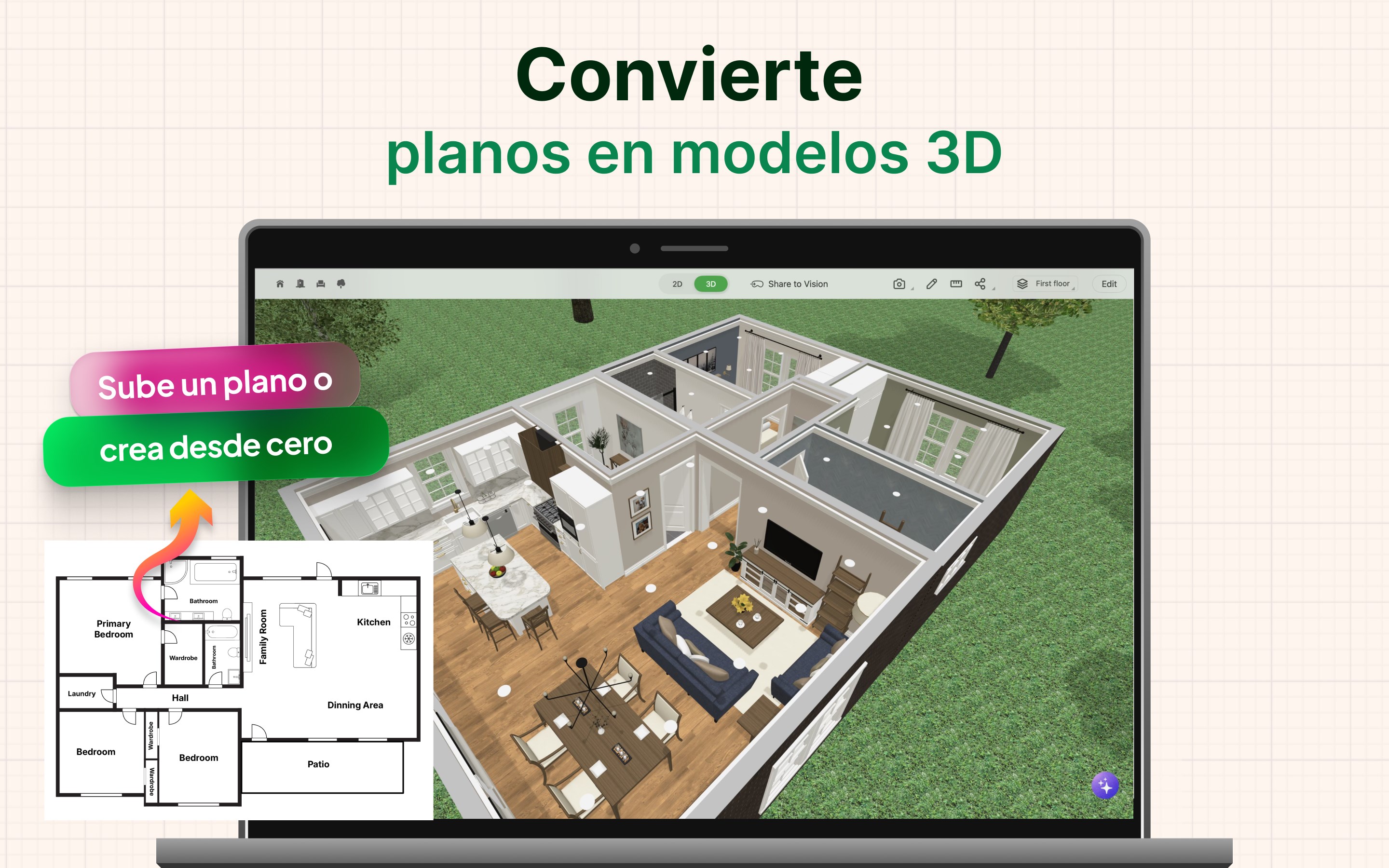 Captura de pantalla de Planner 5D - Diseñador de interiores y casas