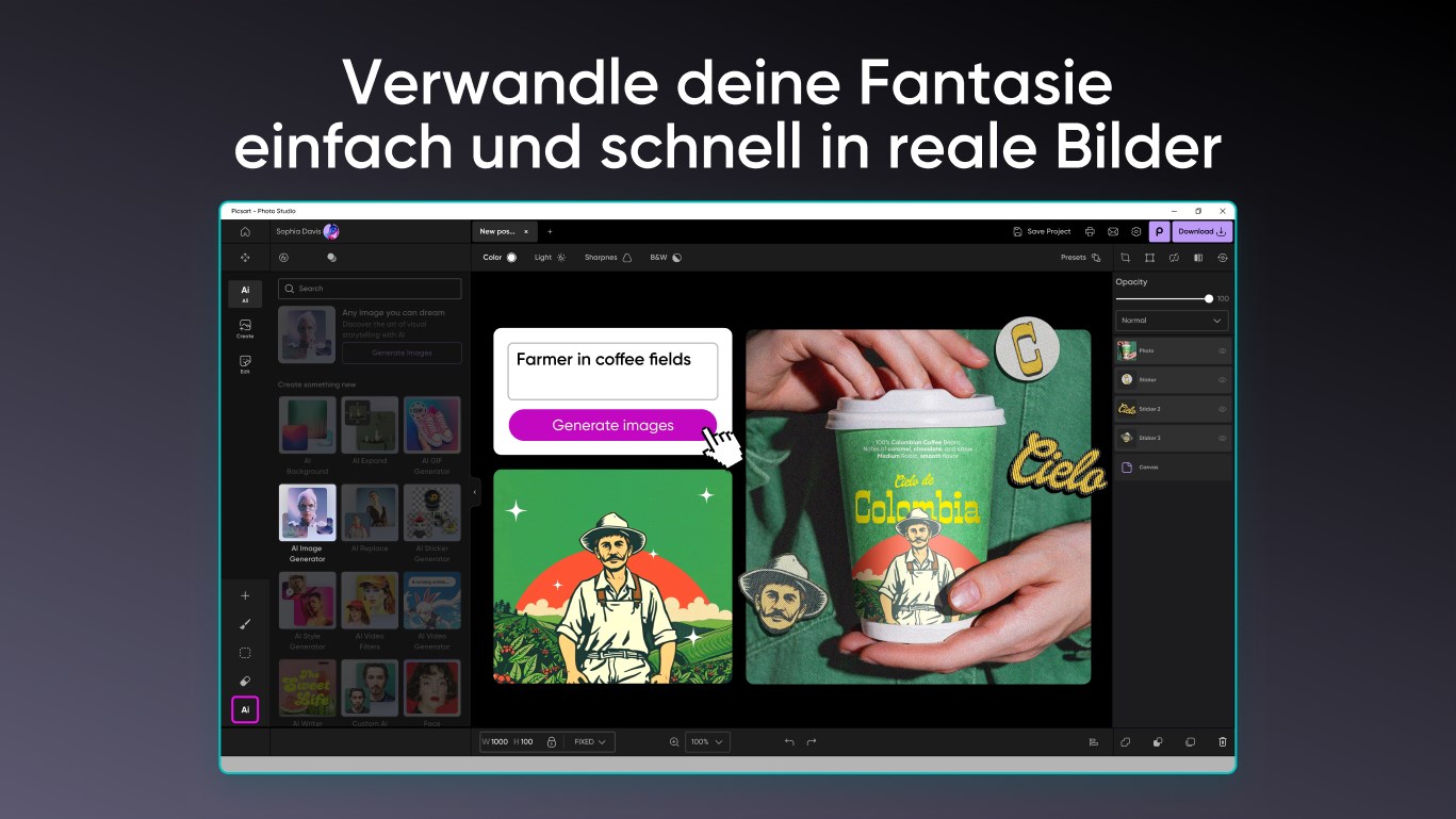 Picsart AI Photo Editor Screenshot