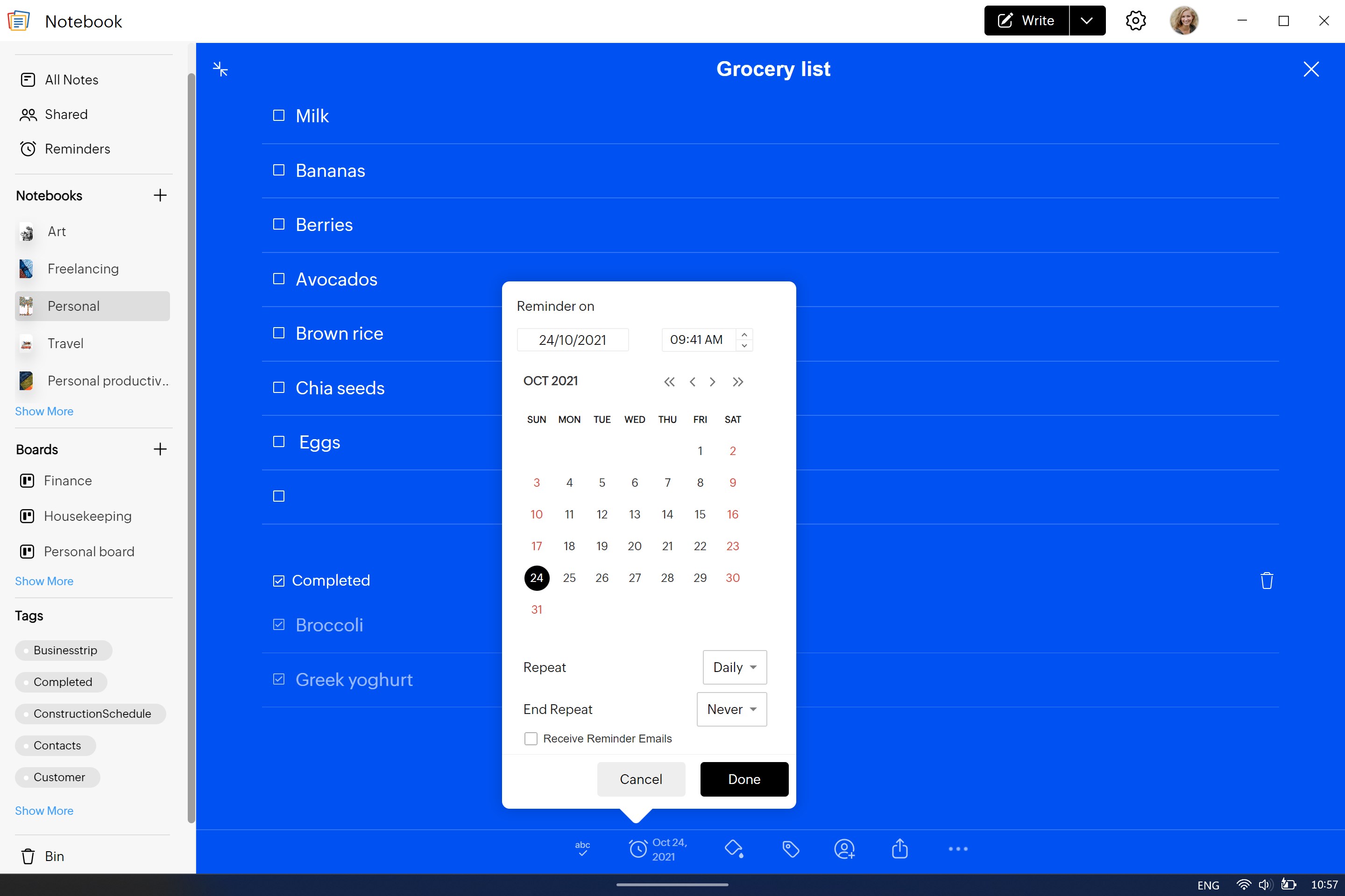 Notebook - Notes & To-Do Screenshot