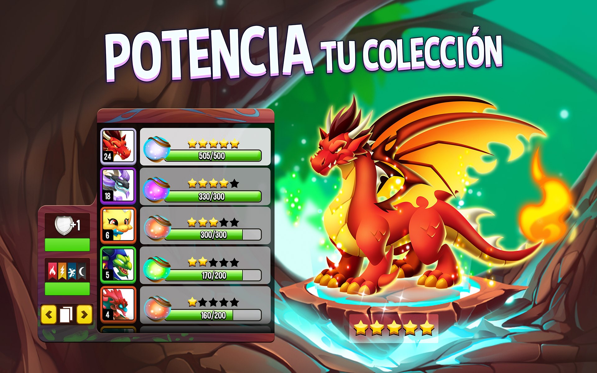 Captura de pantalla de Dragon City