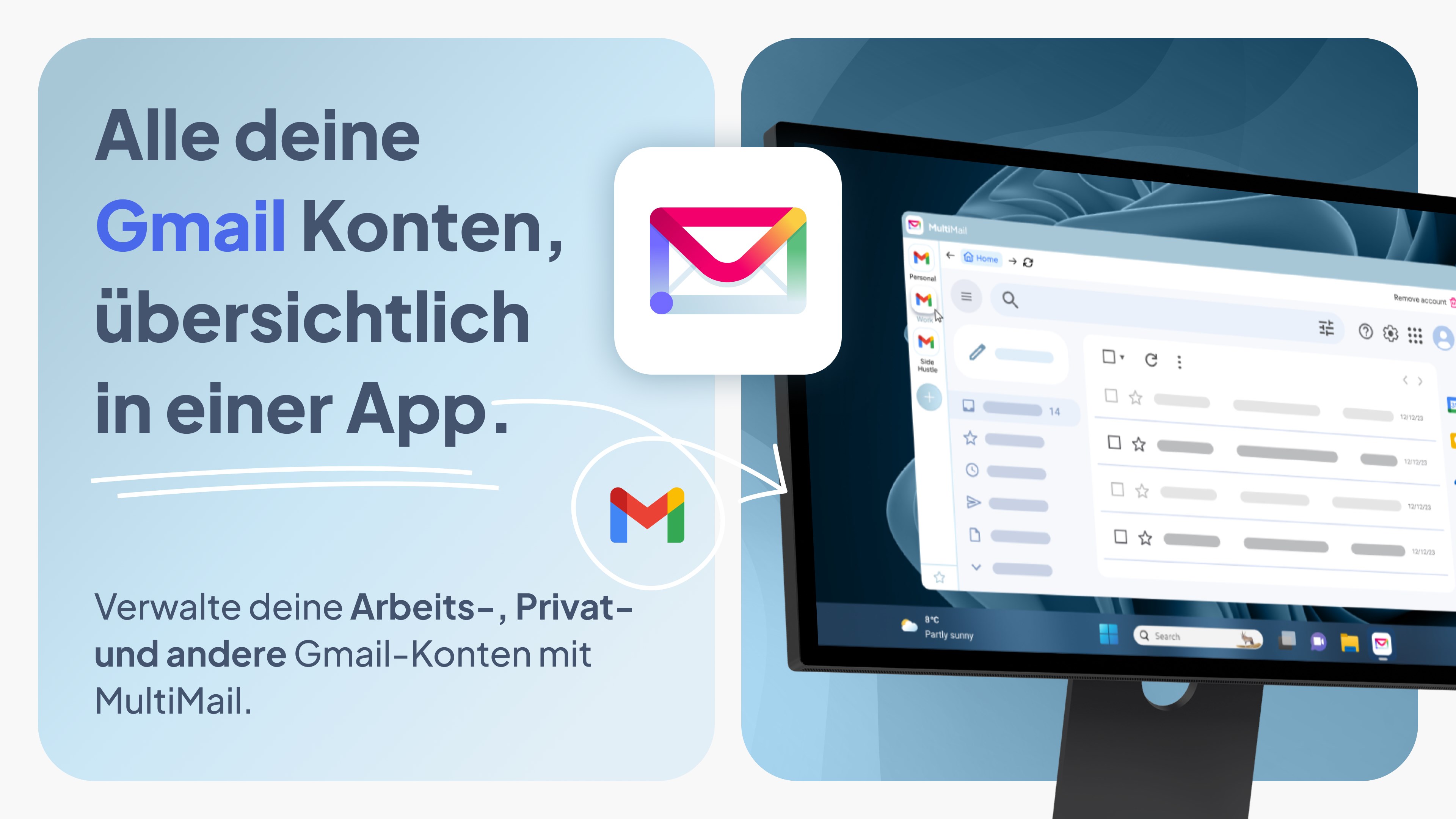 MultiMail - Email-Client für mehrere Konten Screenshot