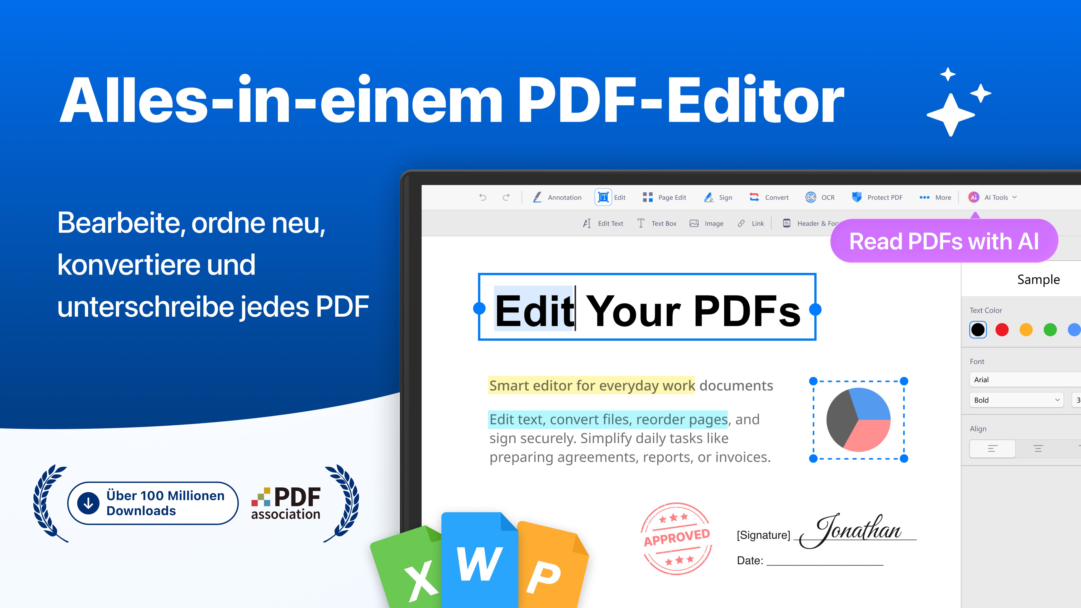 PDF Reader - PDF-Dateien bearbeiten Screenshot