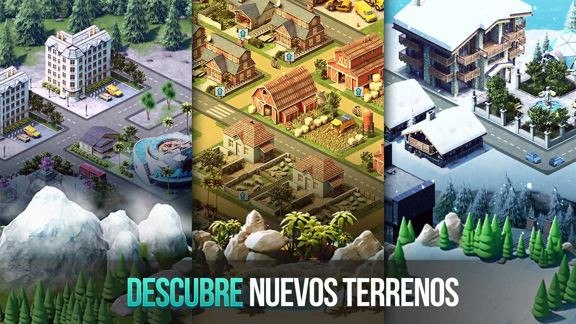 Captura de pantalla de City Island 4 - Town Sim: Village Builder