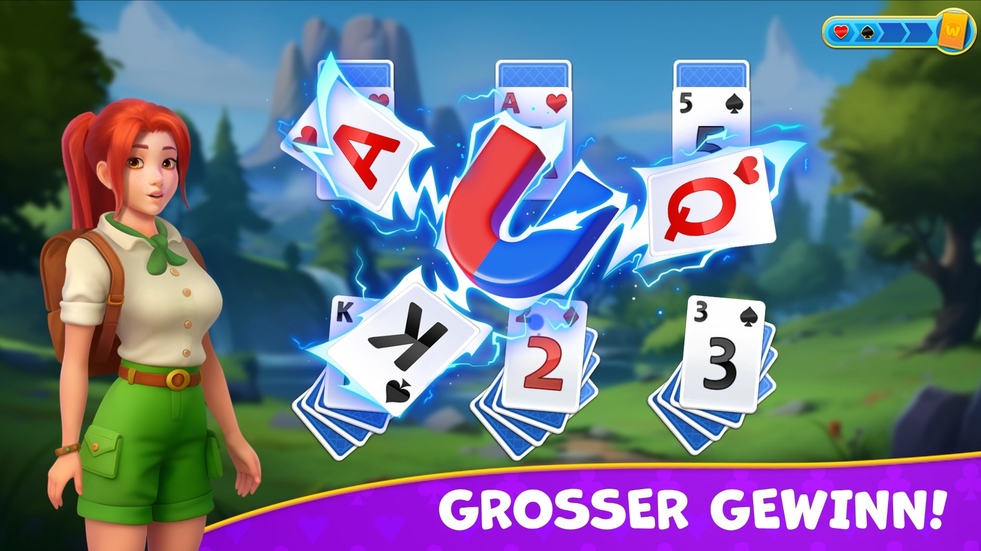 Kings and Queens: Solitaire Game Screenshot