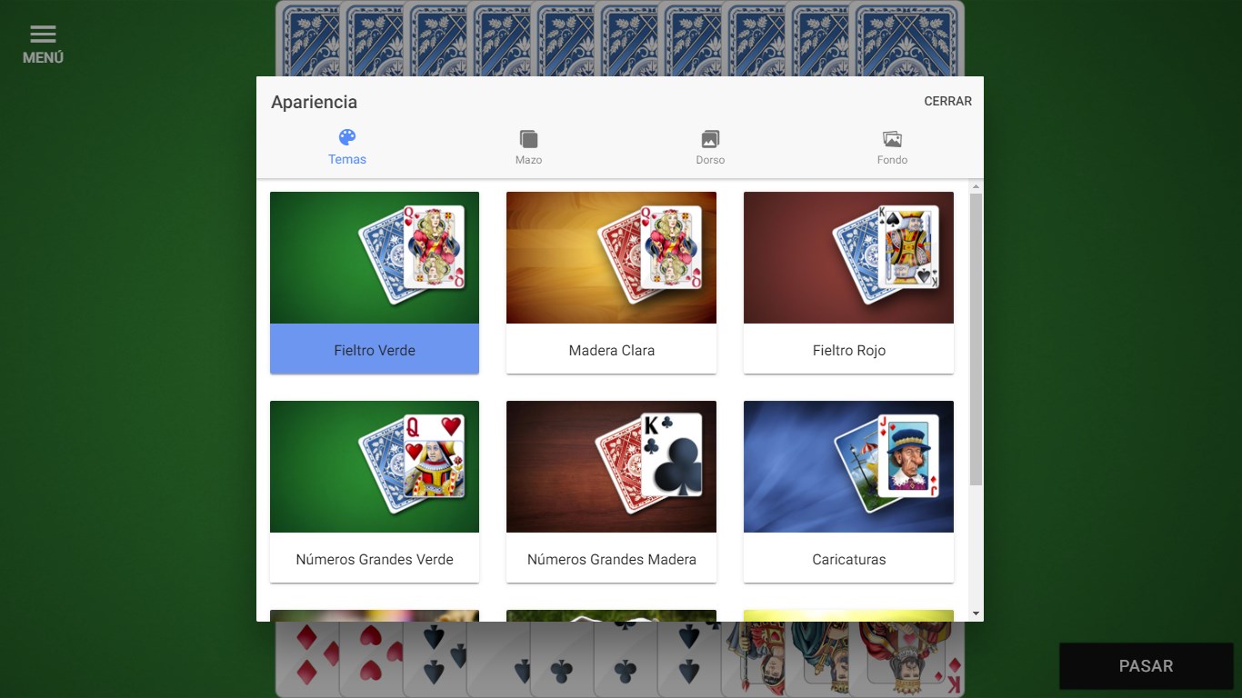 Captura de pantalla de Gin Rummy en Español