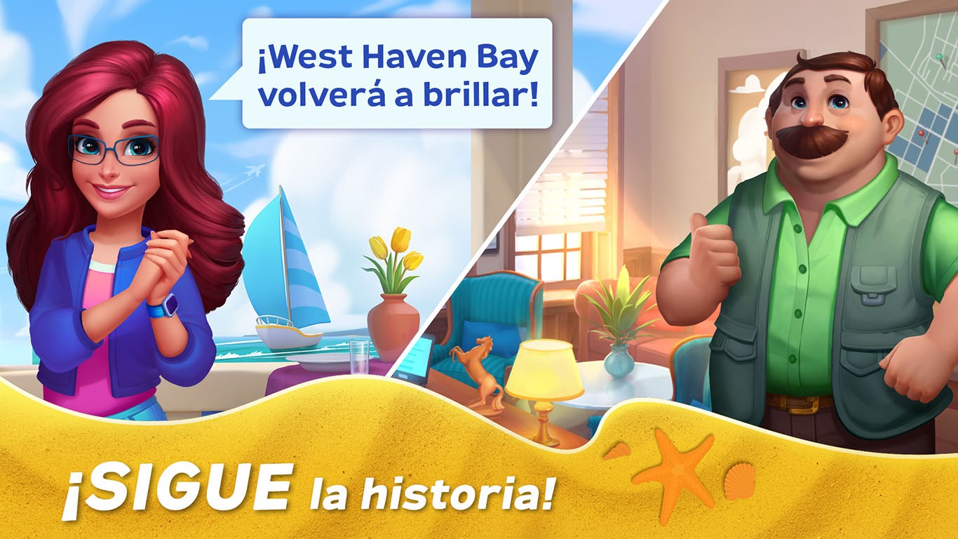Captura de pantalla de Match Town Makeover