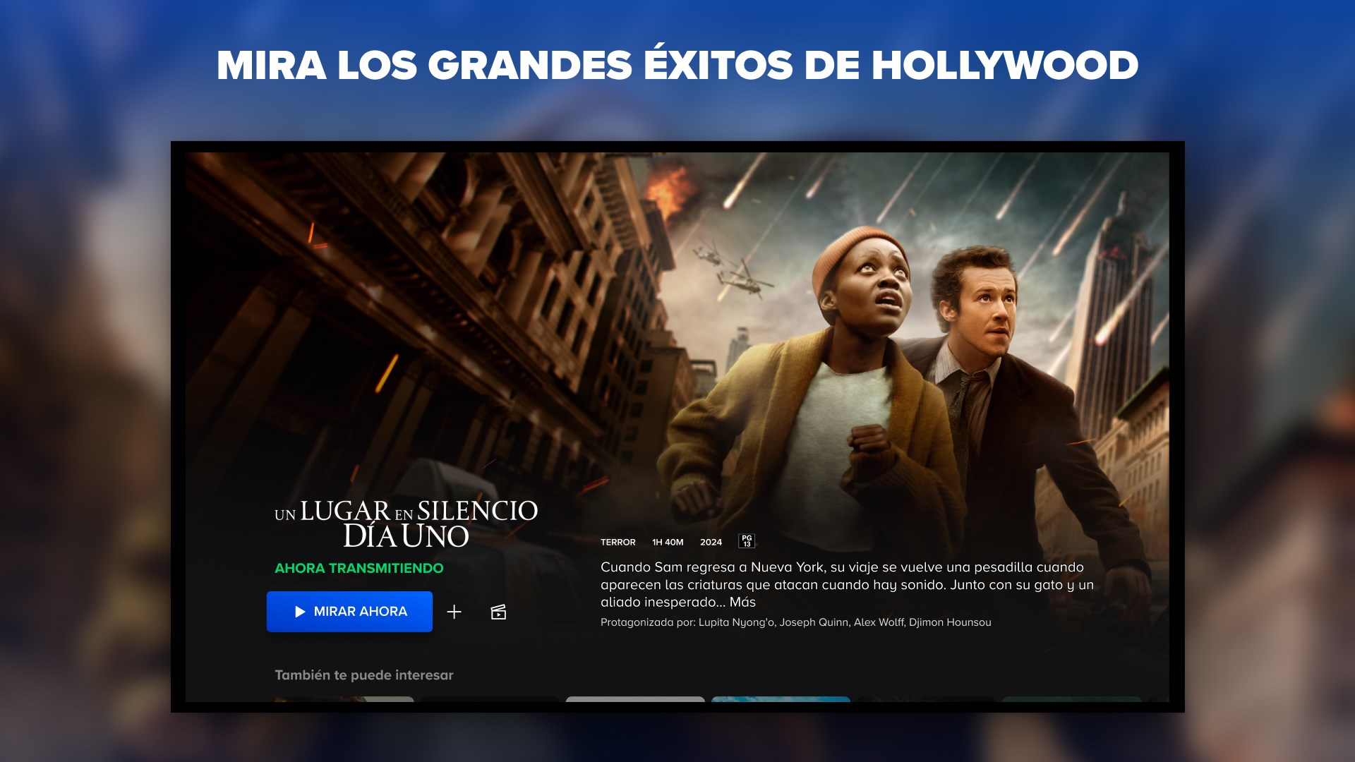 Captura de pantalla de Paramount+