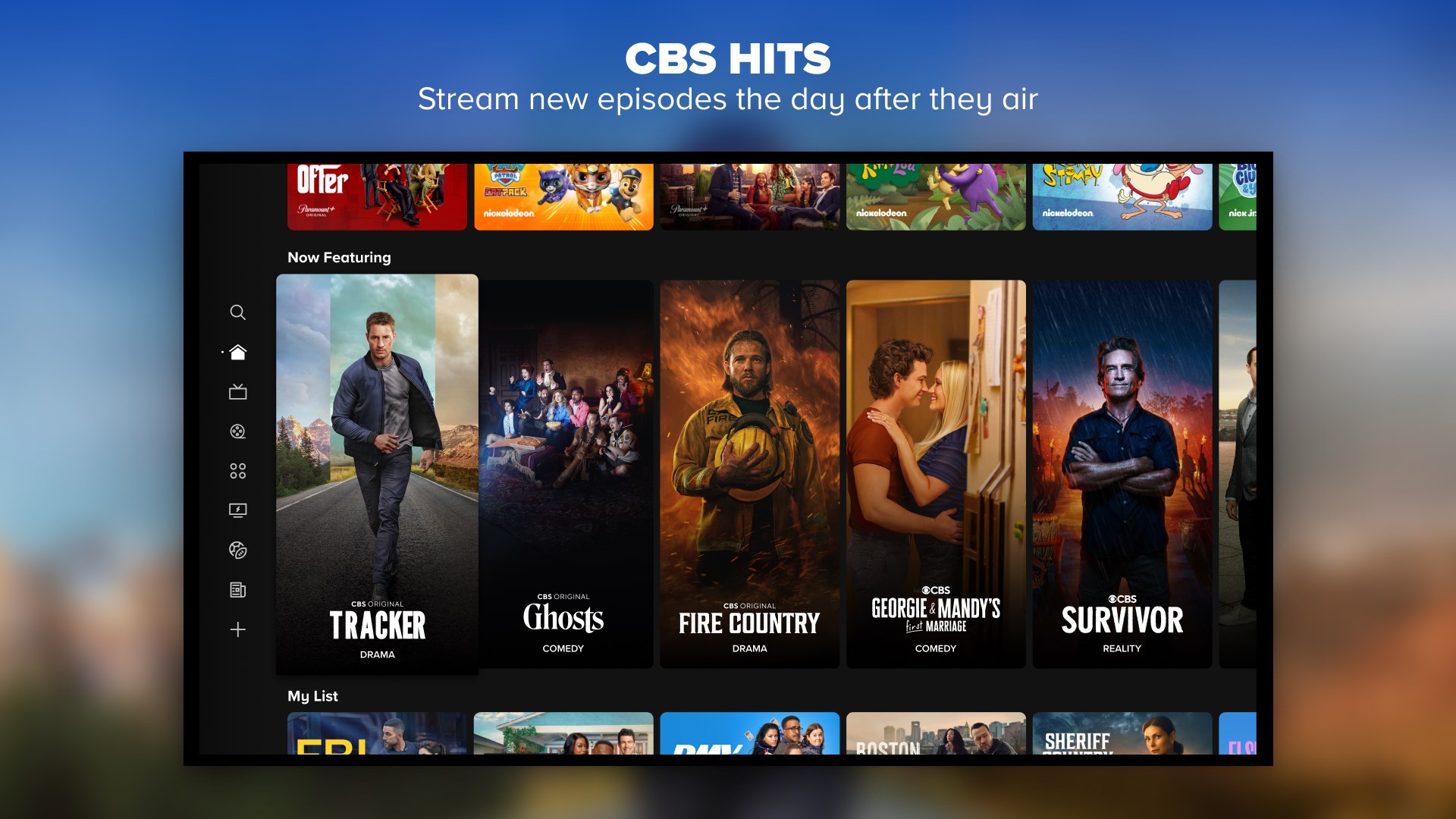 Paramount+ screenshot