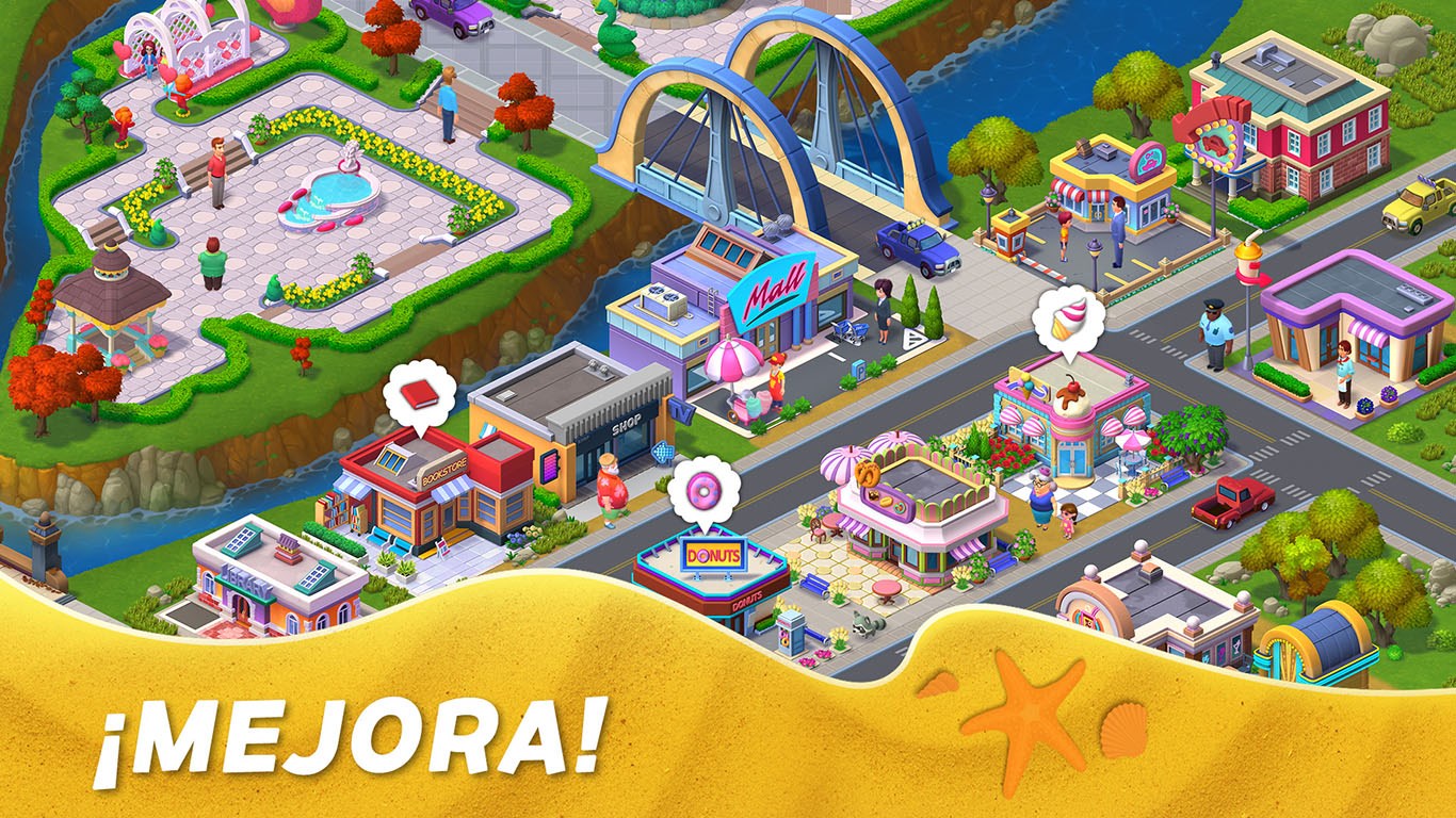 Captura de pantalla de Match Town Makeover