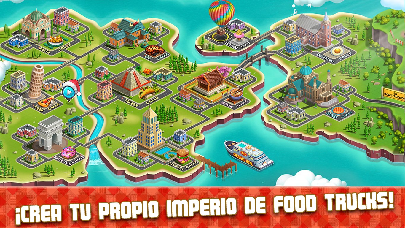Captura de pantalla de Food Truck Chef™: Cooking Game