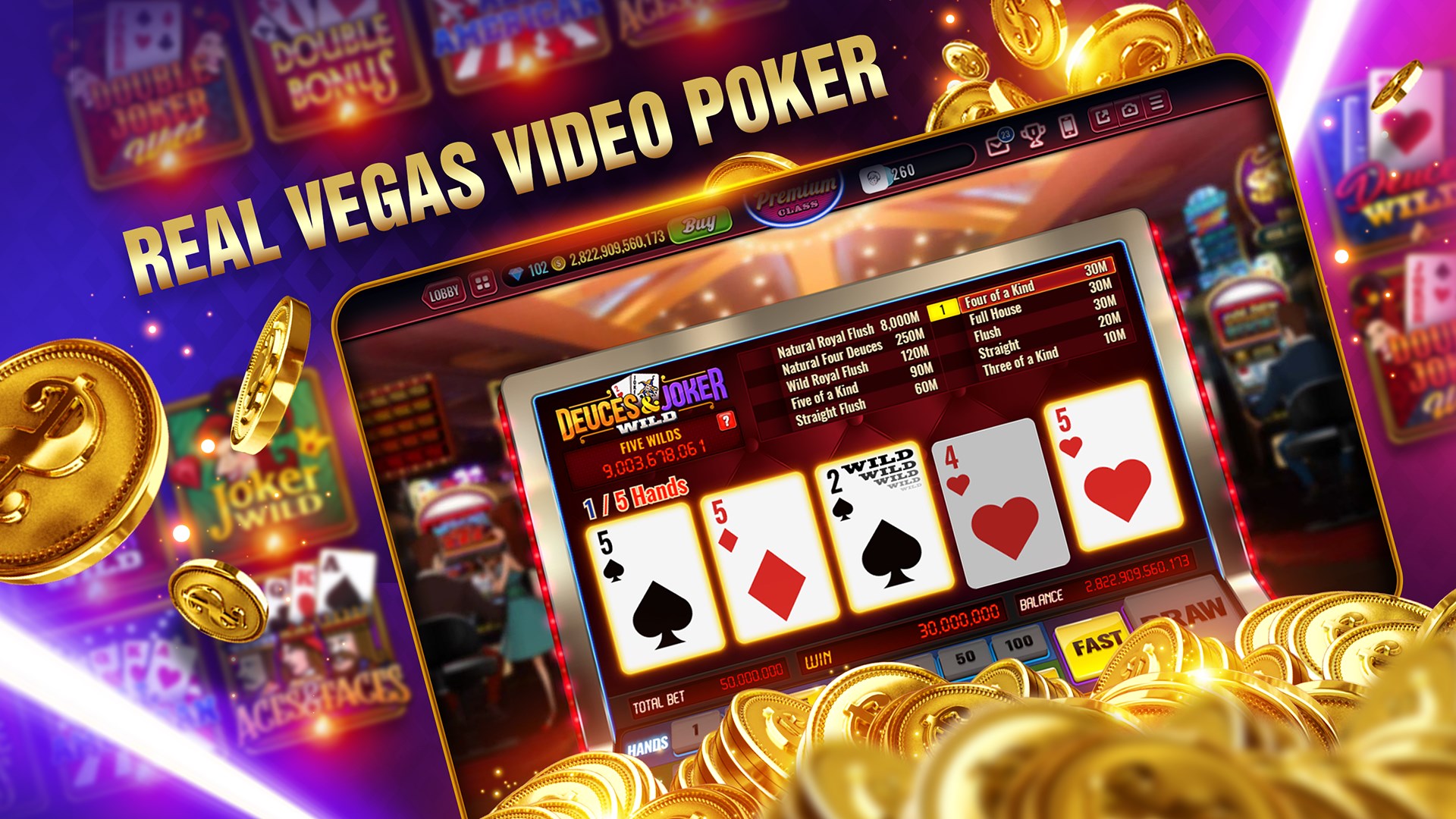 Captura de pantalla de Vegas Live Slots