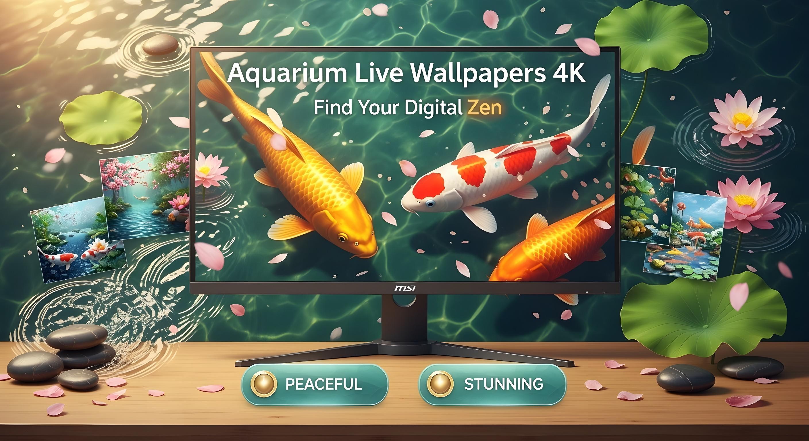Aquarium Live Wallpapers 4K — Desktop & Lock Screen Screenshot