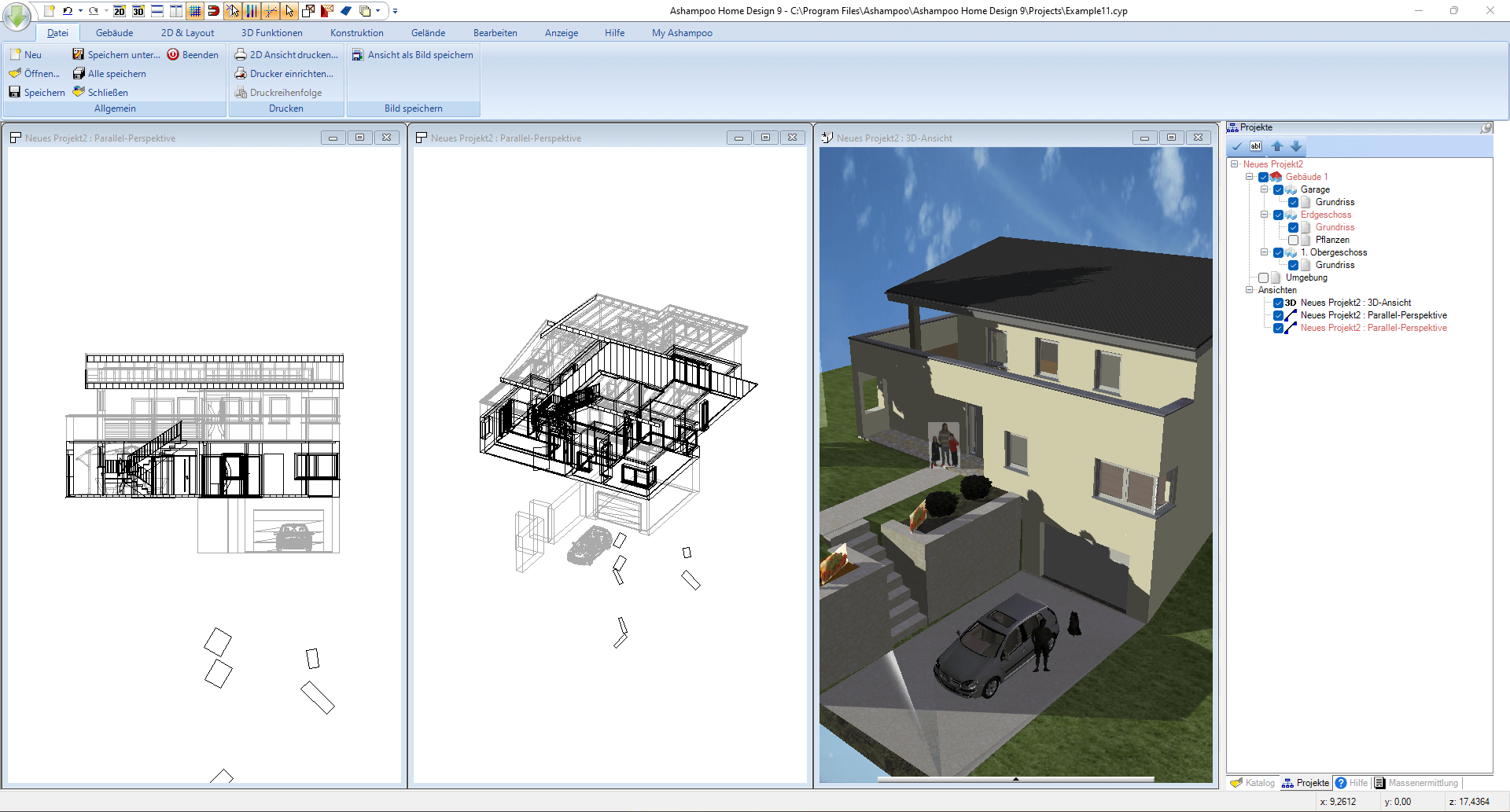 Ashampoo Home Design 9 Screenshot