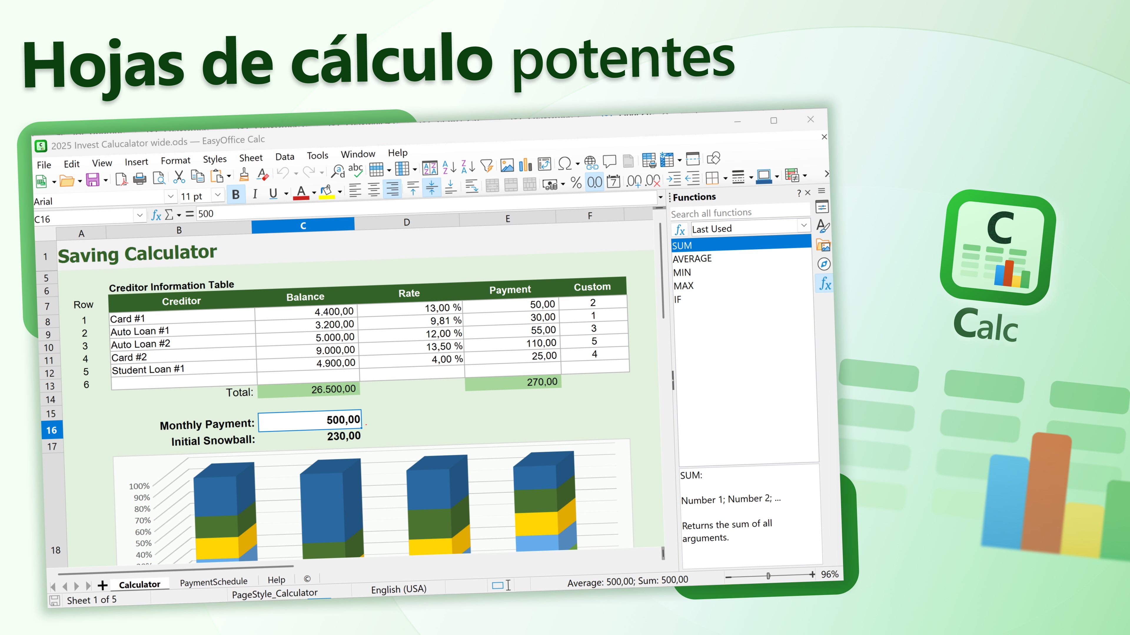 Captura de pantalla de Easy Office Suite