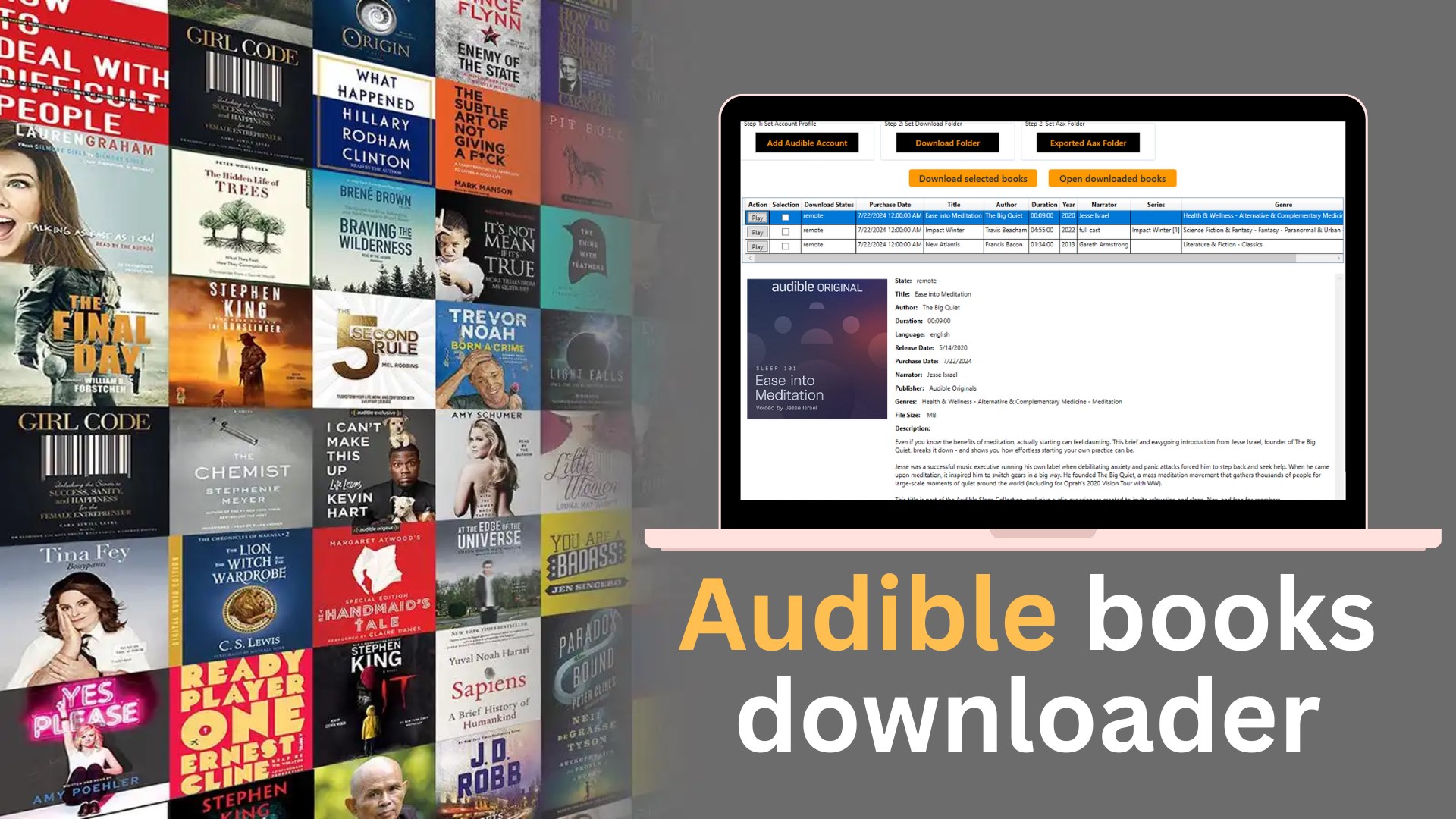 Audiobook Player - Audible AAX to MP3 screenshot
