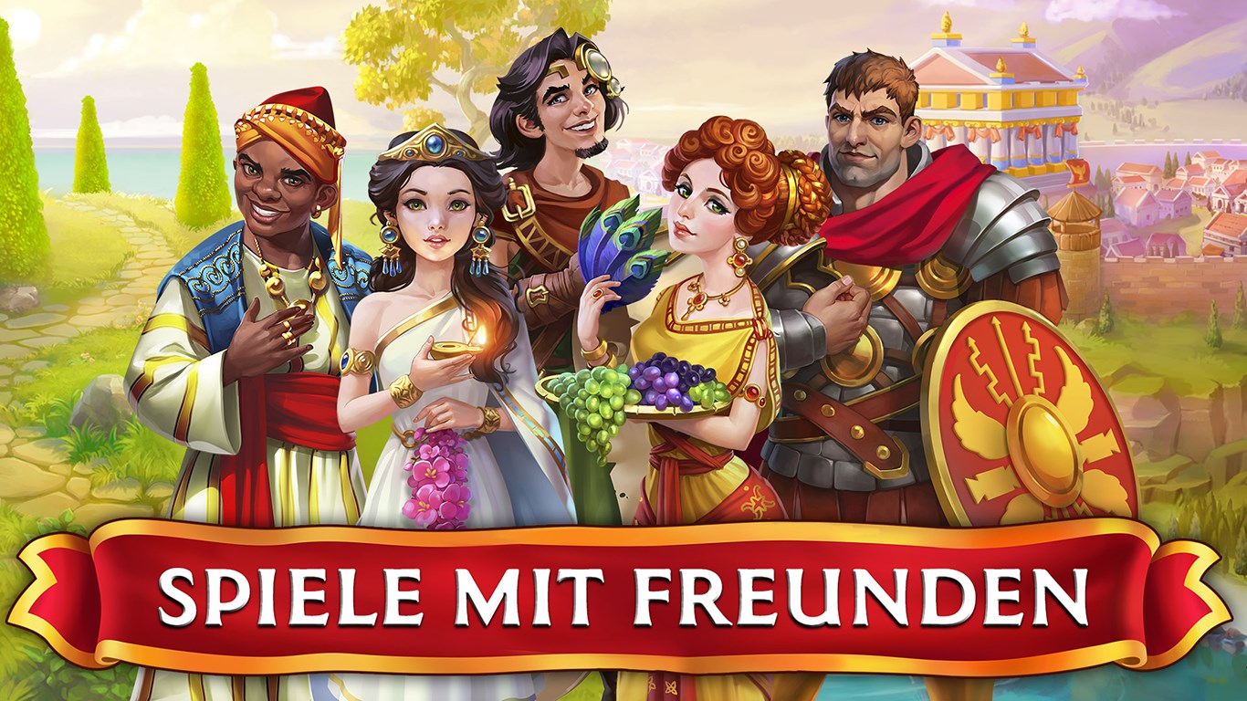 Jewels of Rome: 3-Gewinnt rätsel Spiel Screenshot