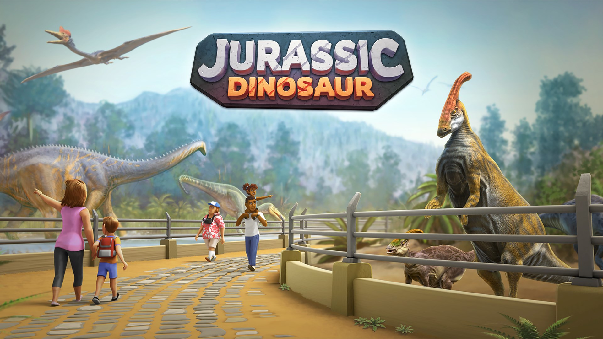 Captura de pantalla de Jurassic Dinosaur: Dino Game