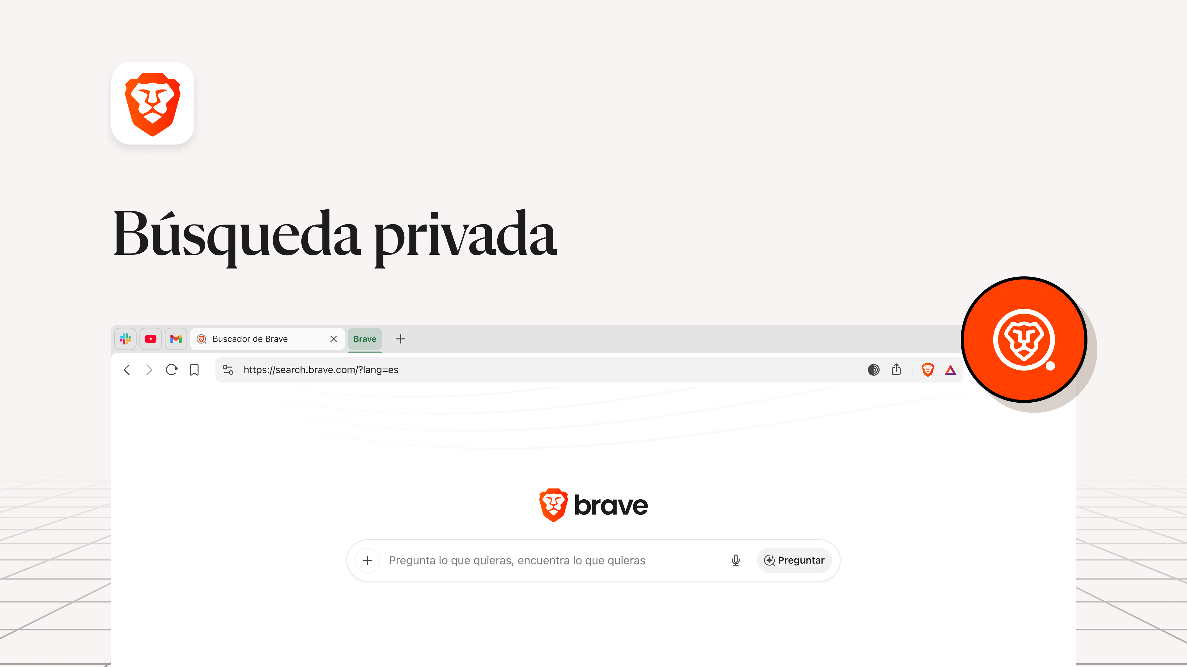 Captura de pantalla de Navegador Brave