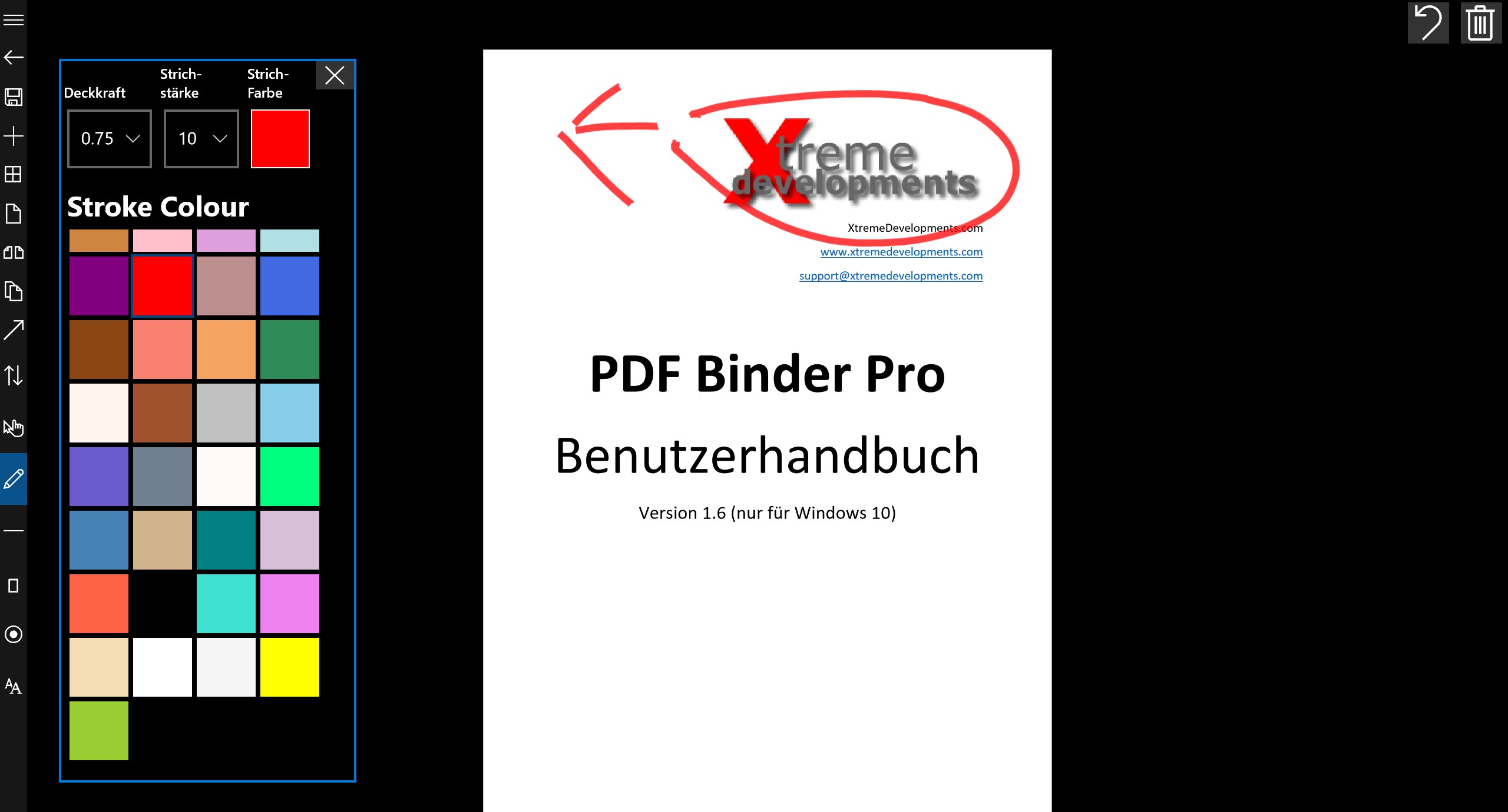 PDF Binder Pro Screenshot