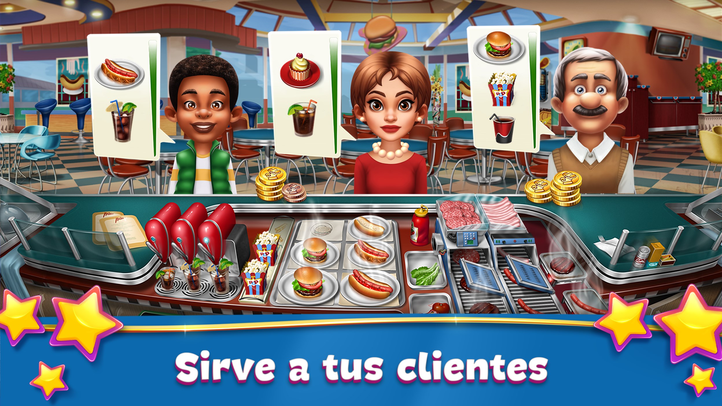 Captura de pantalla de Cooking Fever