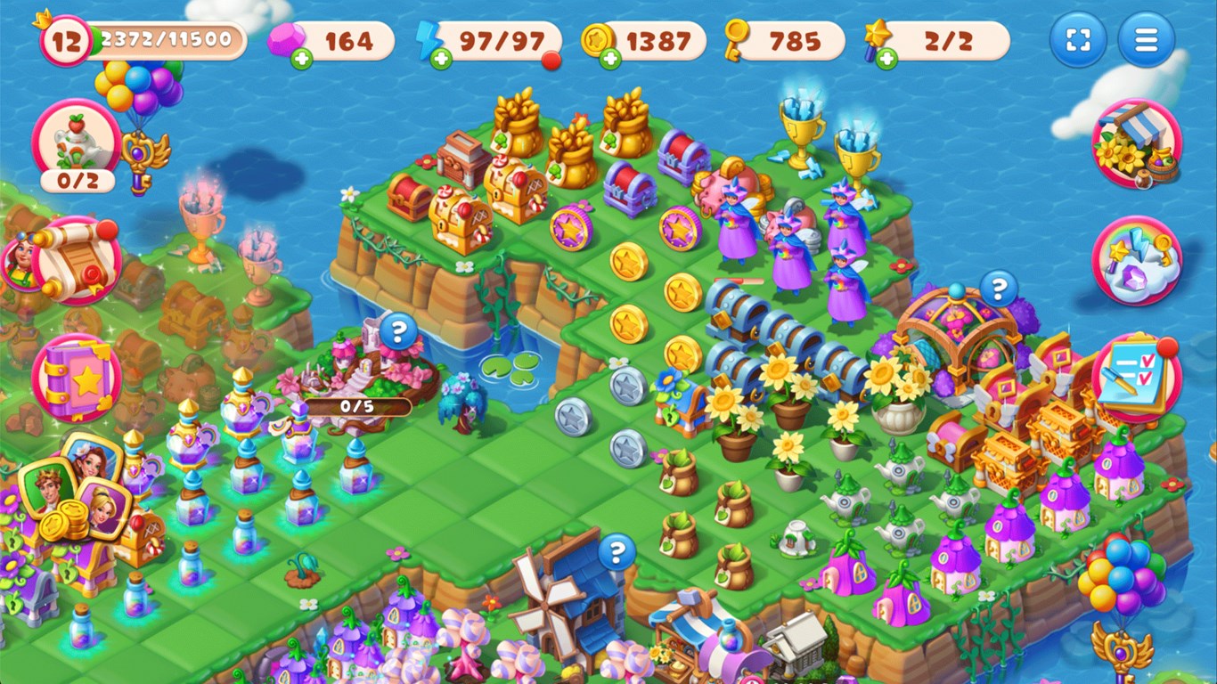 Captura de pantalla de Fairyland: Merge and Magic