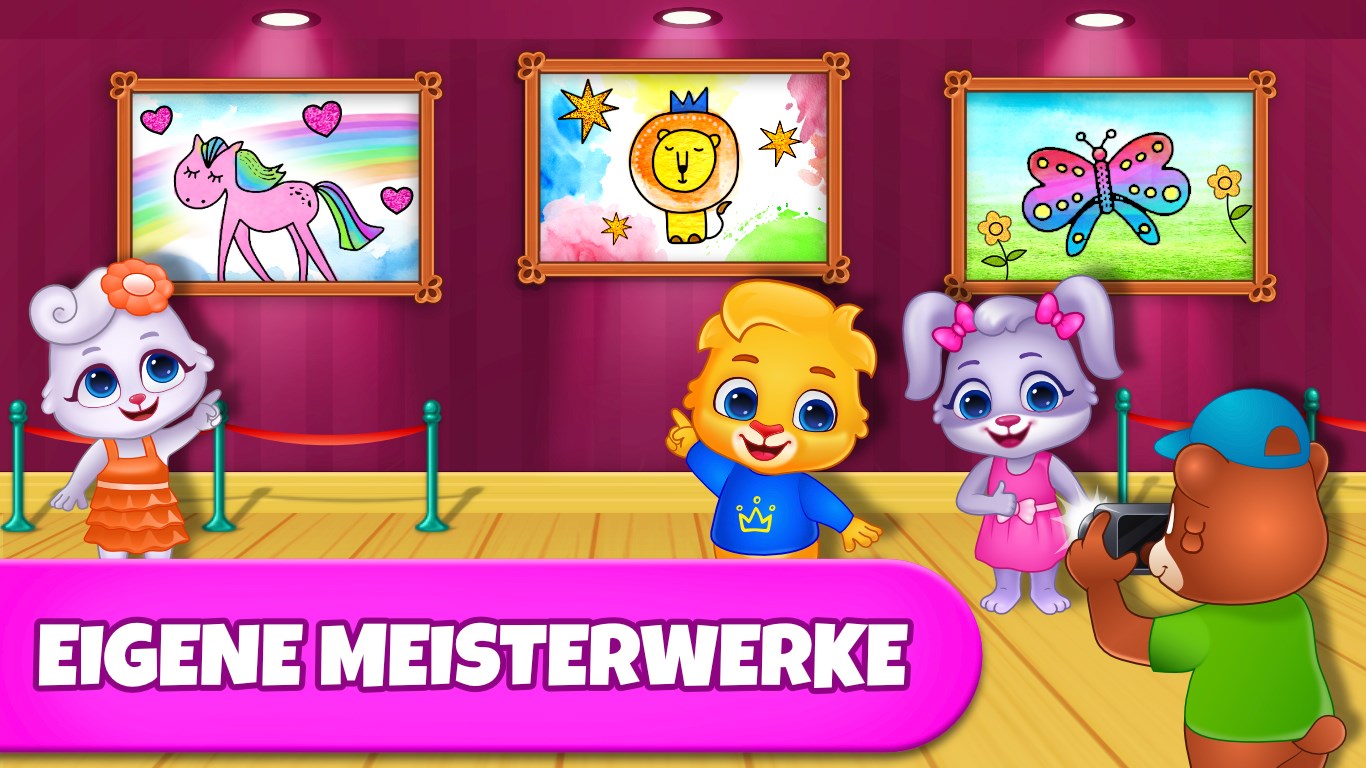 Ausmalspiele: Malbuch, Malen, Glow Draw Screenshot