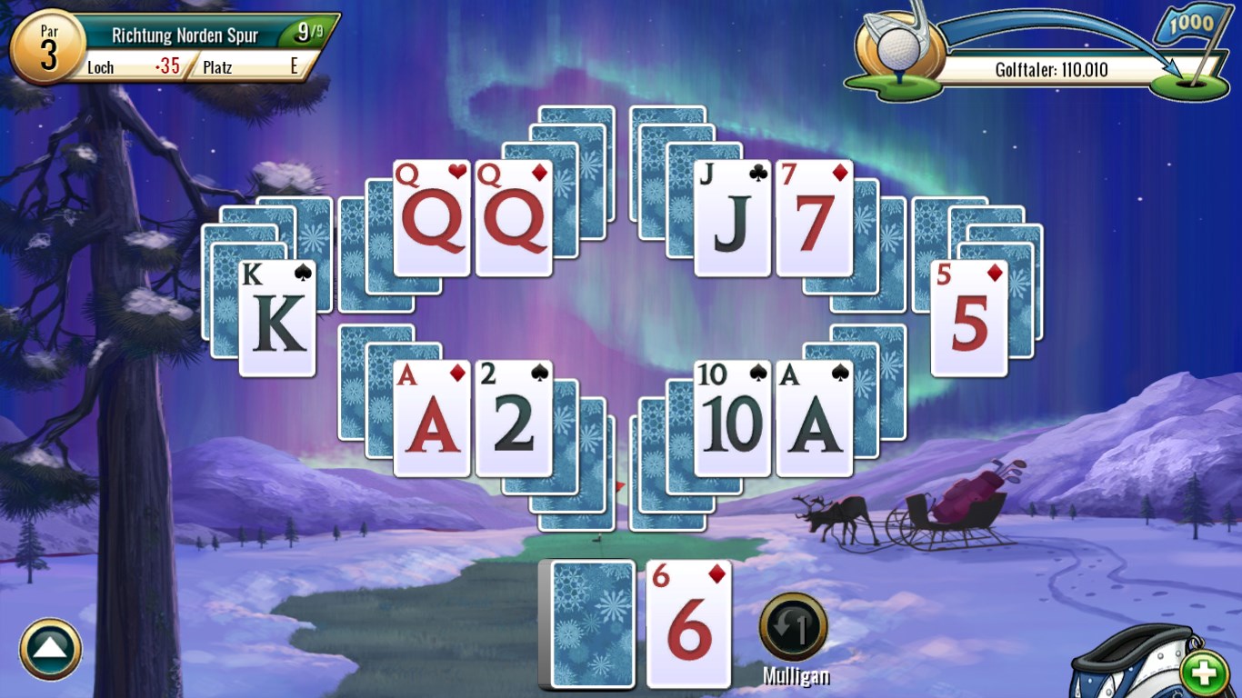 Fairway Solitaire by Big Fish Screenshot